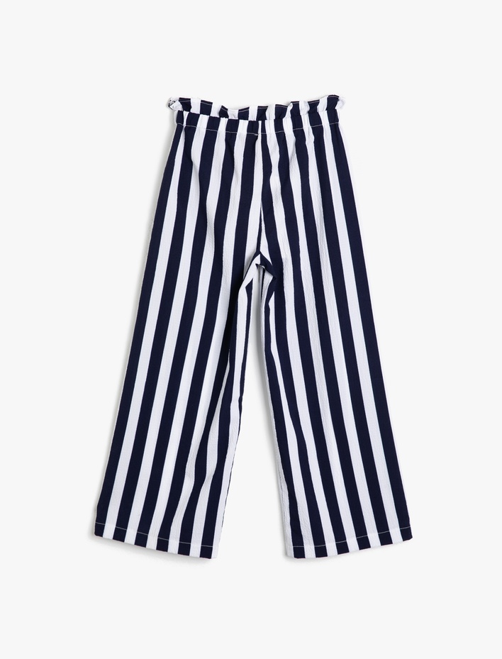 Kız Çocuk Çizgili Pantolon
