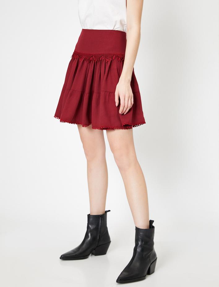  Fırfır Detaylı Etek