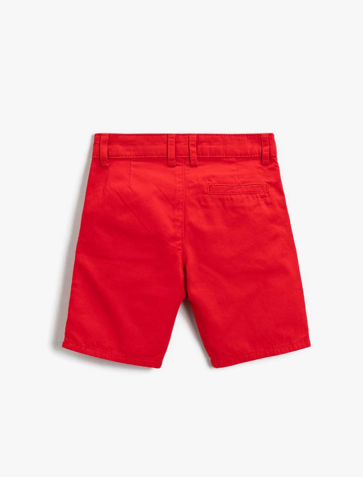 Erkek Çocuk Chino Şort Pamuklu