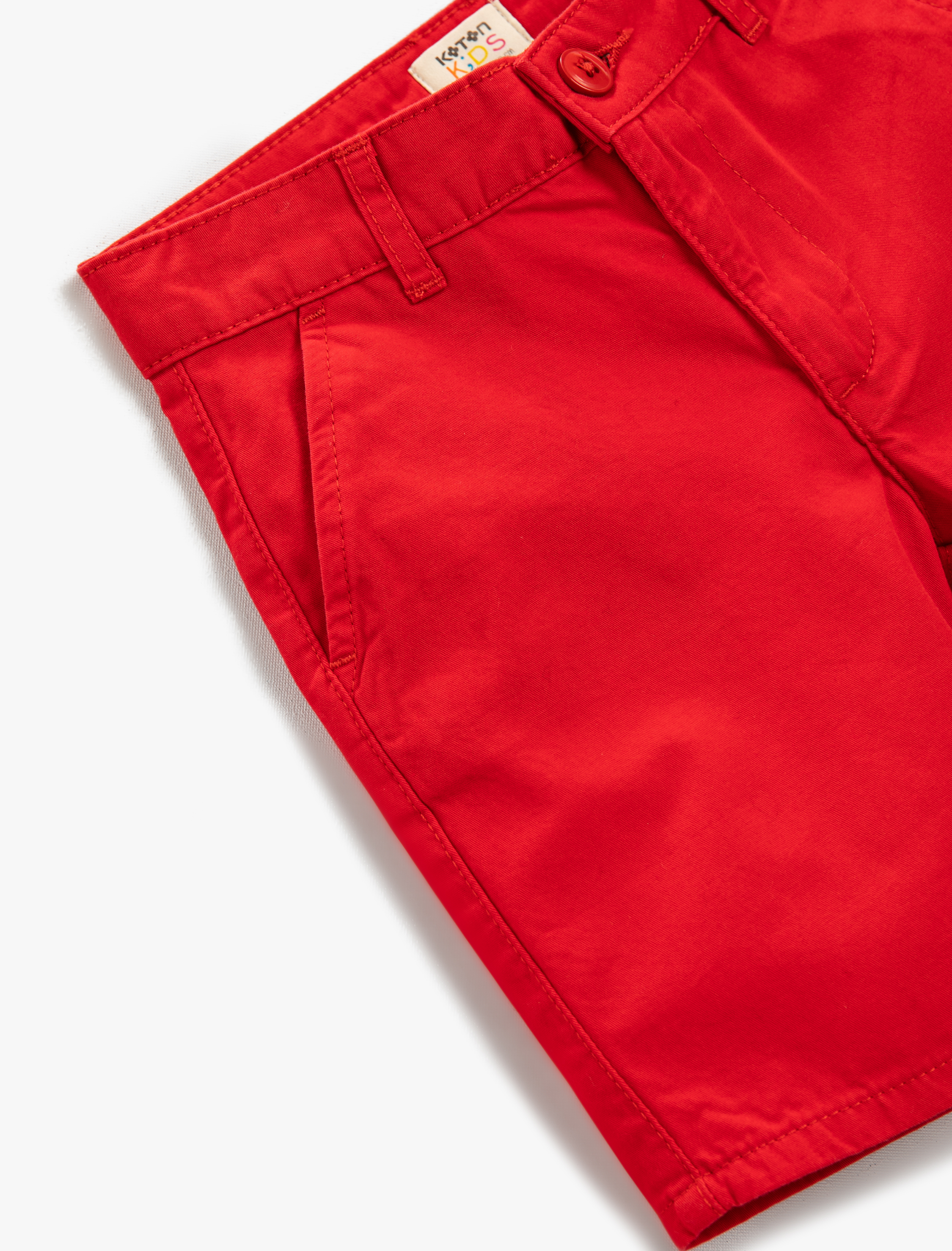  Erkek Çocuk Chino Şort Pamuklu