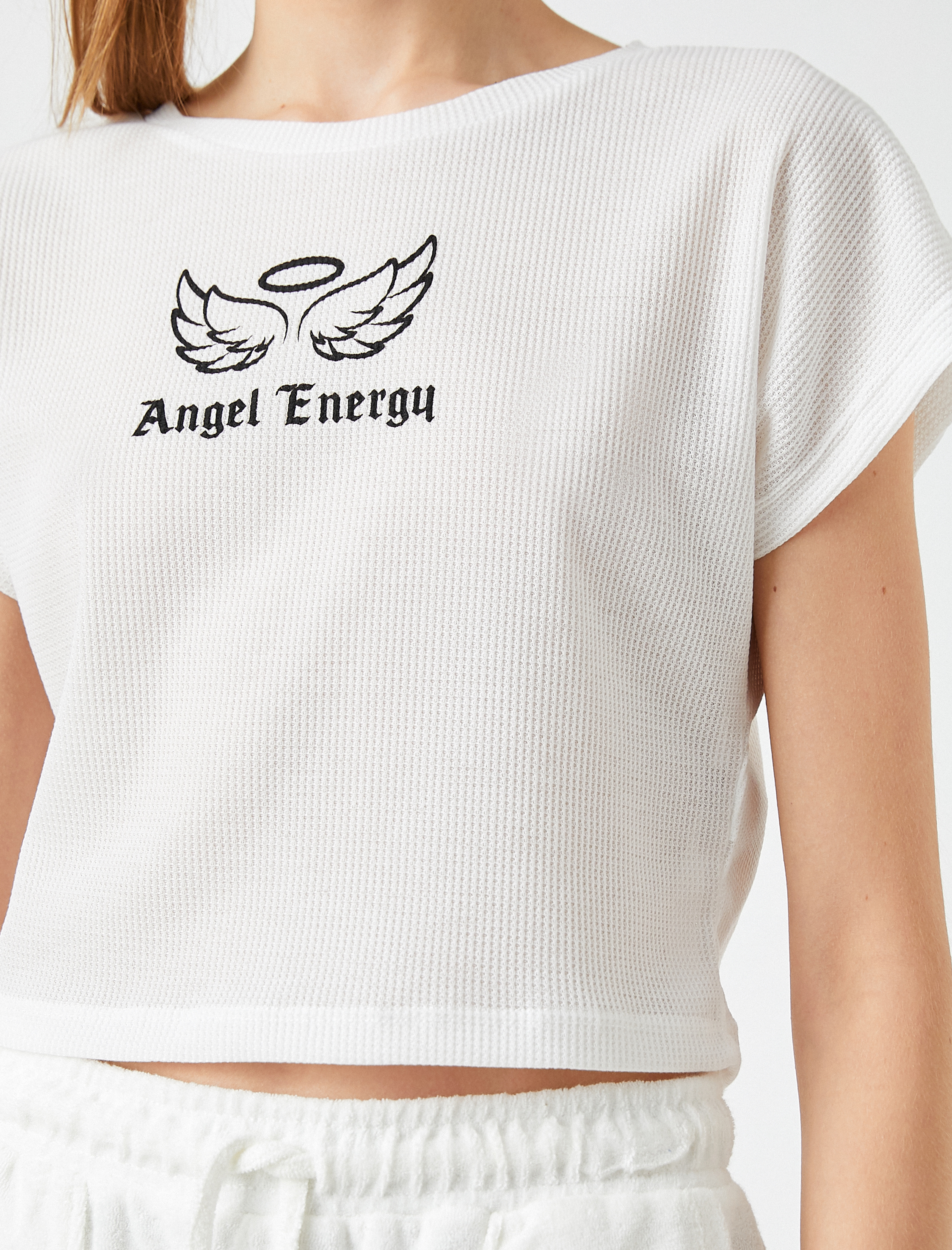   Baskılı Kısa Kollu Tişört