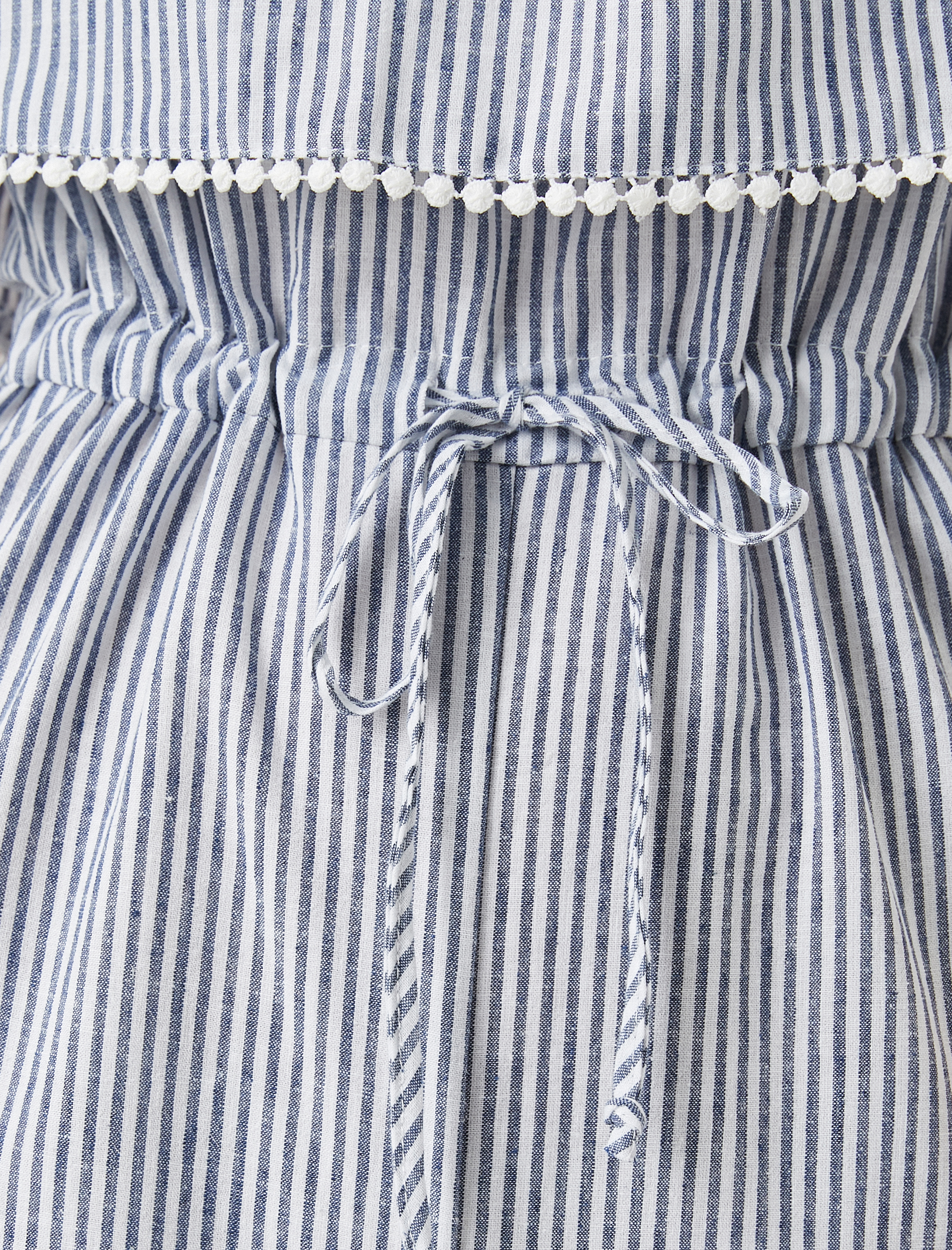   Çizgili Tulum Pamuklu