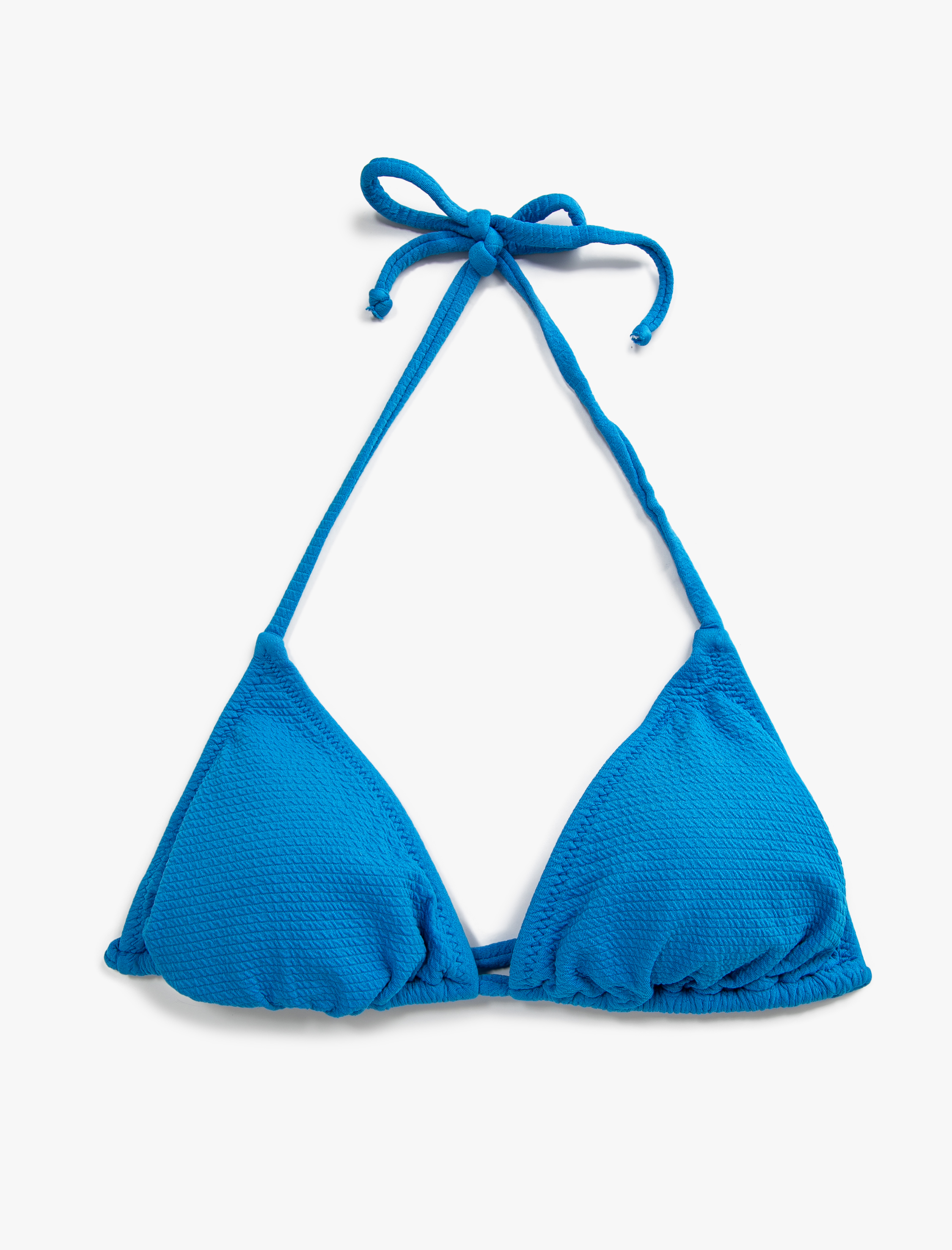 Üçgen Bikini Üstü Boyundan Bağlamalı