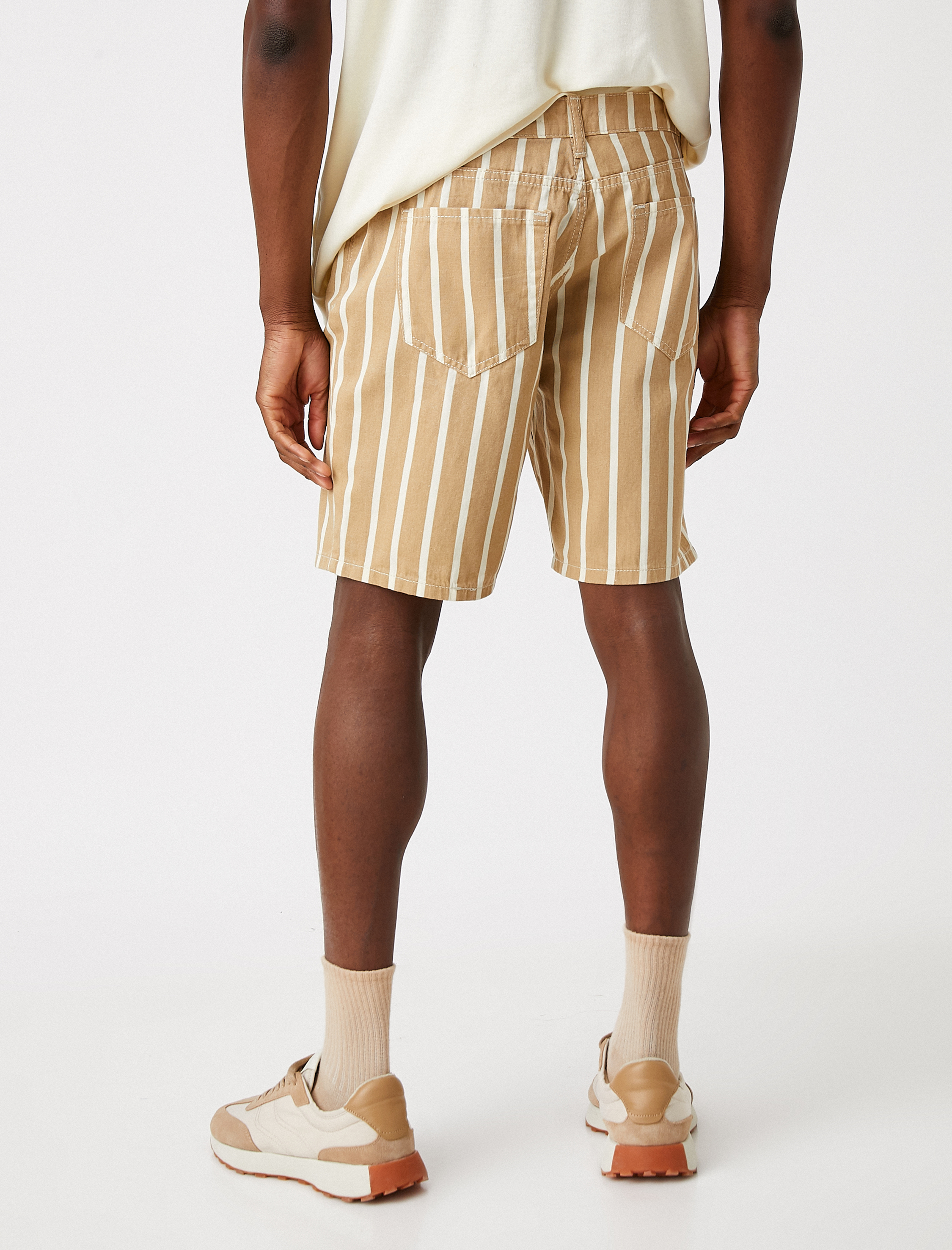   Gabardin Şort Cepli