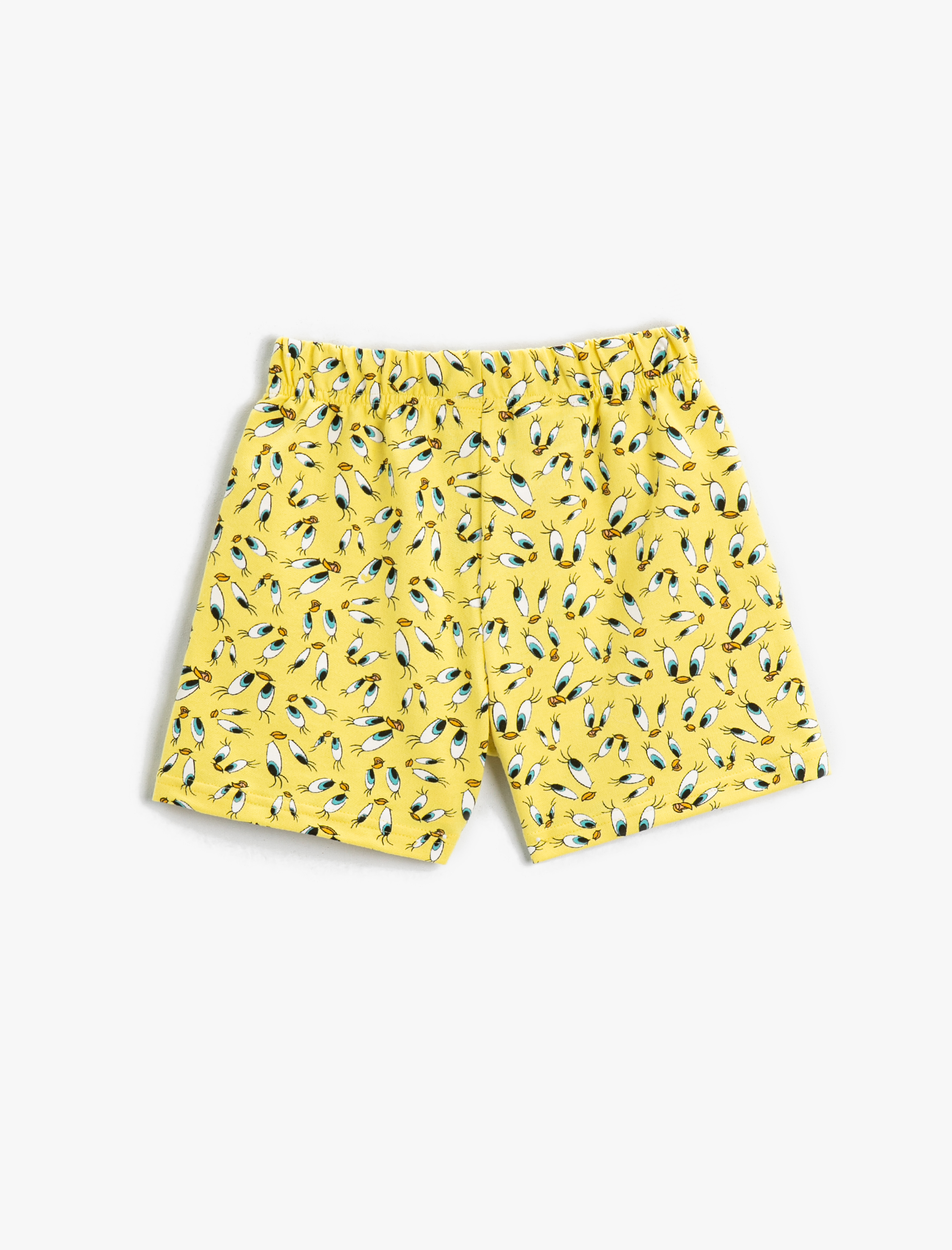  Kız Çocuk Tweety Lisanslı Baskılı Oversize Şort