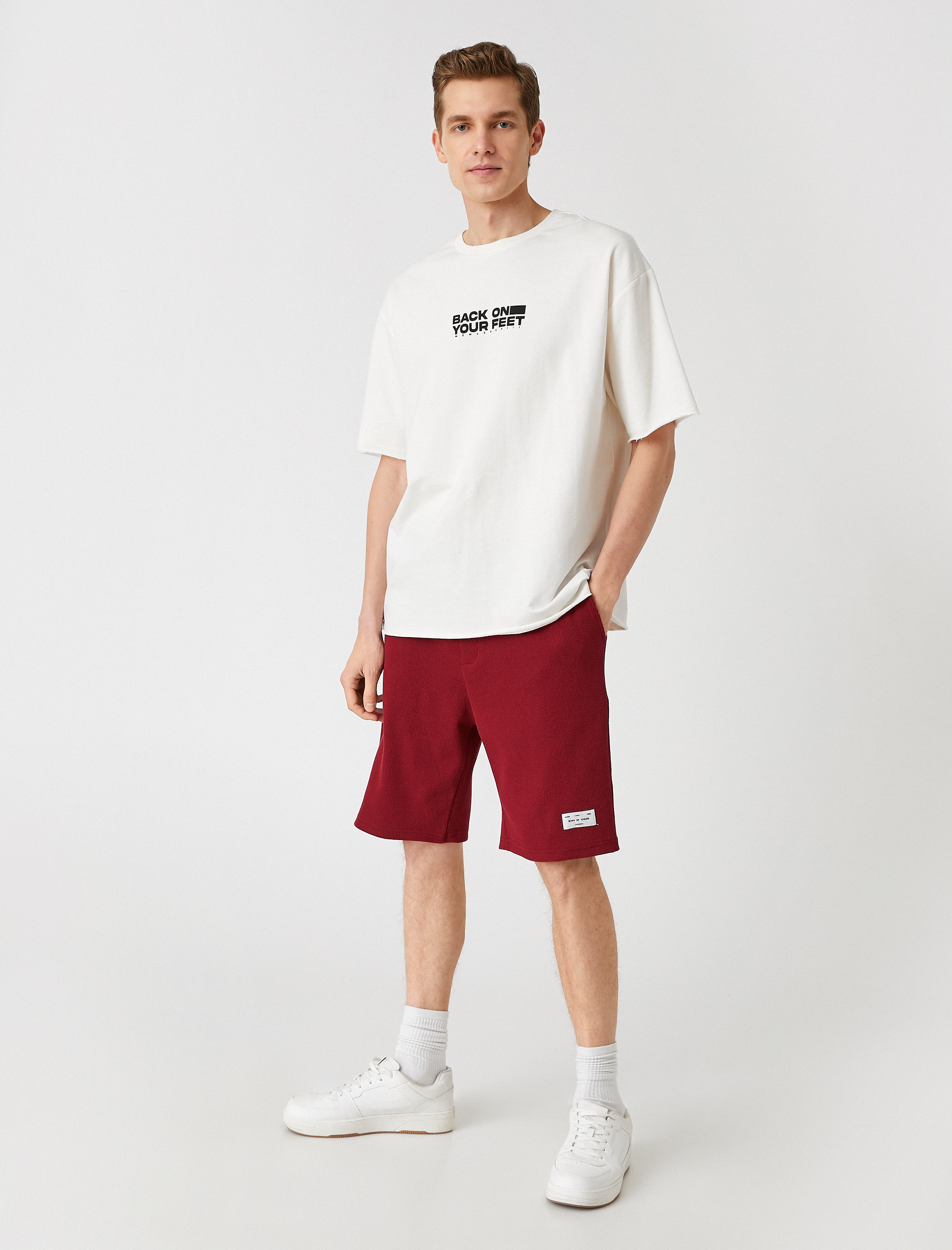   Etiketli Basic Şort