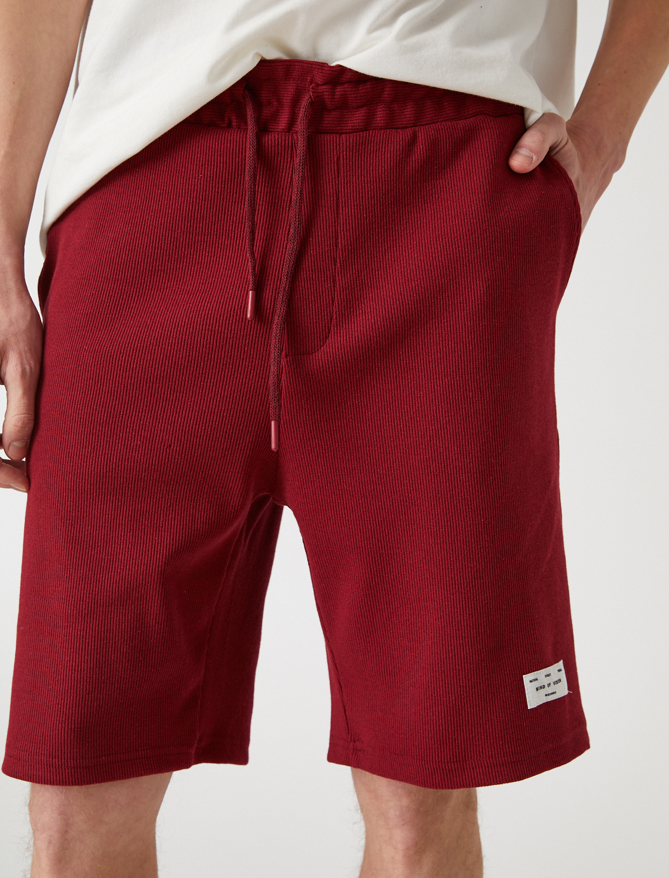   Etiketli Basic Şort