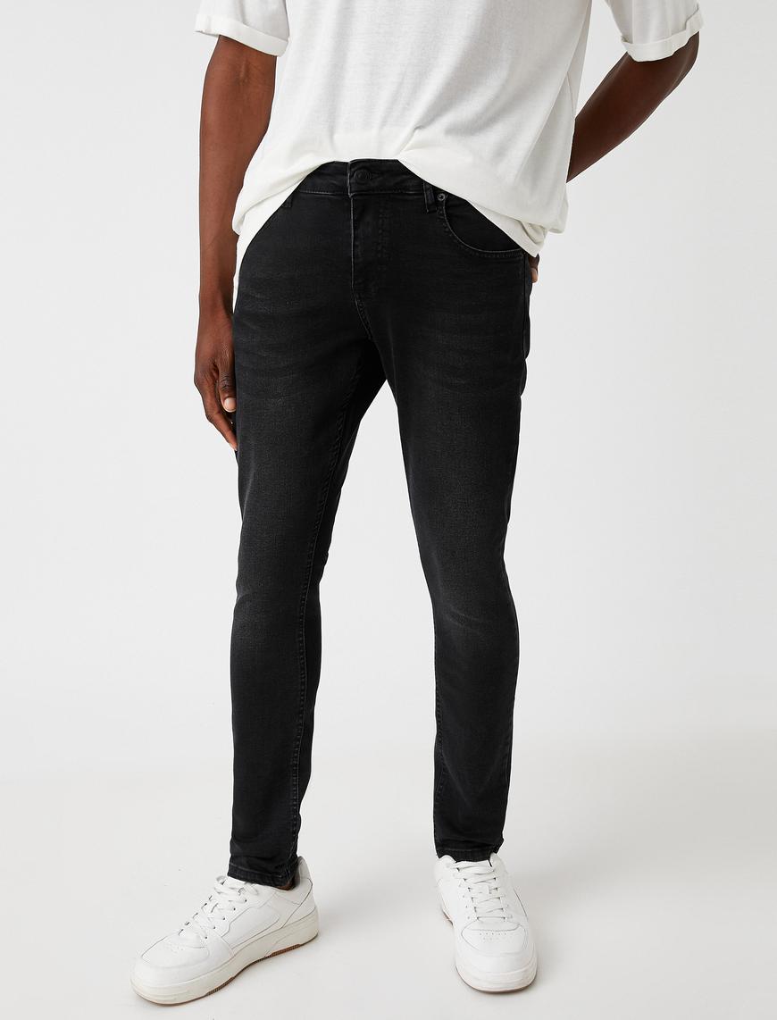   Super Skinny Fit Kot Pantolon - Justin Jean
