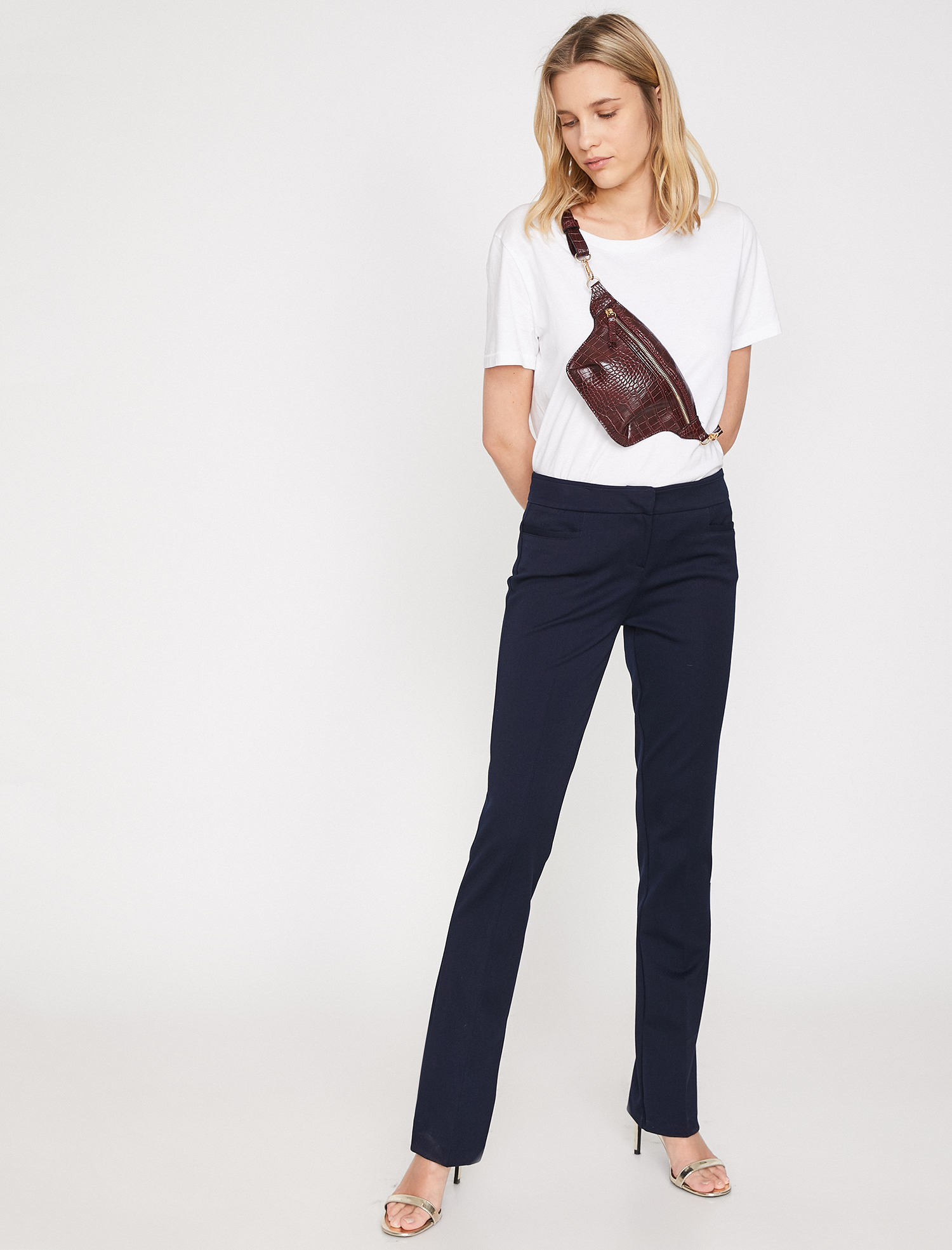   Cep Detaylı Pantolon