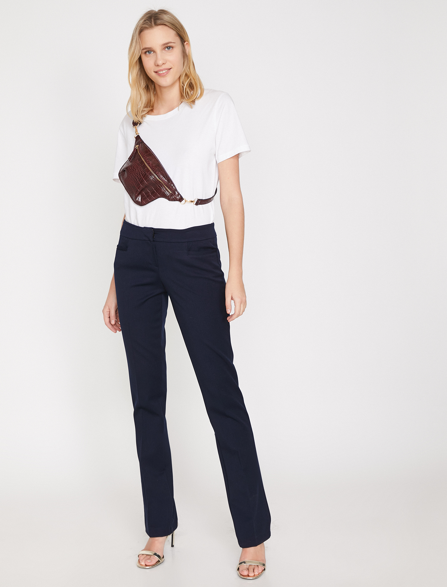   Cep Detaylı Pantolon