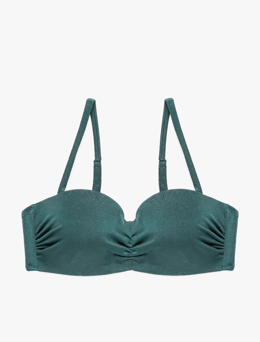   Düz Bikini Üstü