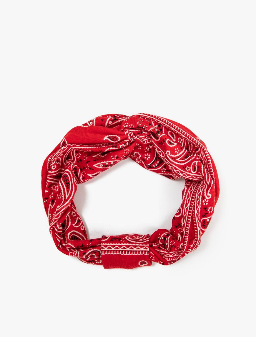 Kadın Bandana Saç Bandı Desenli