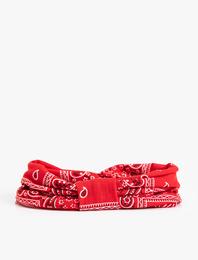 Bandana Saç Bandı Desenli