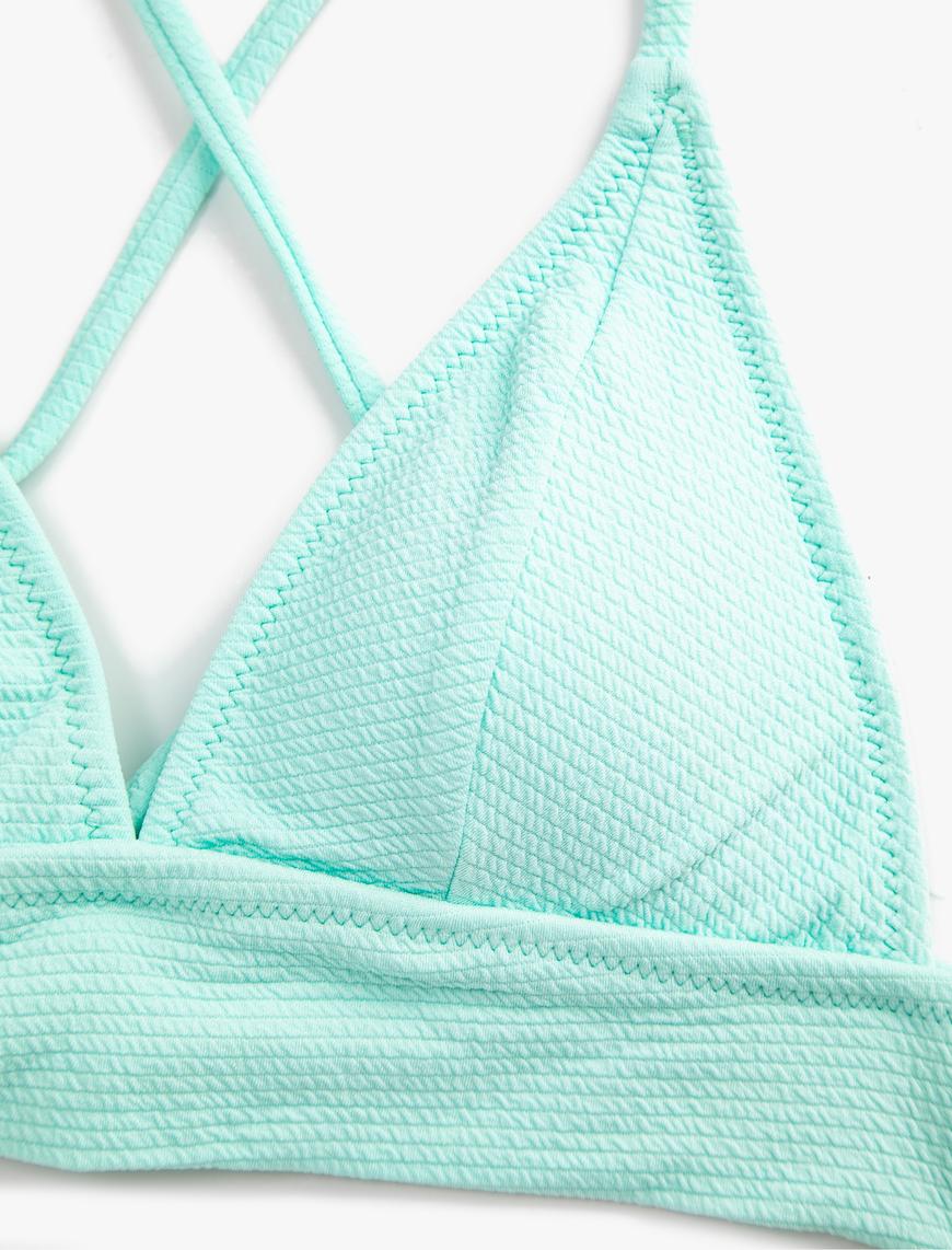   İnce Askılı Bralette Bikini Üst