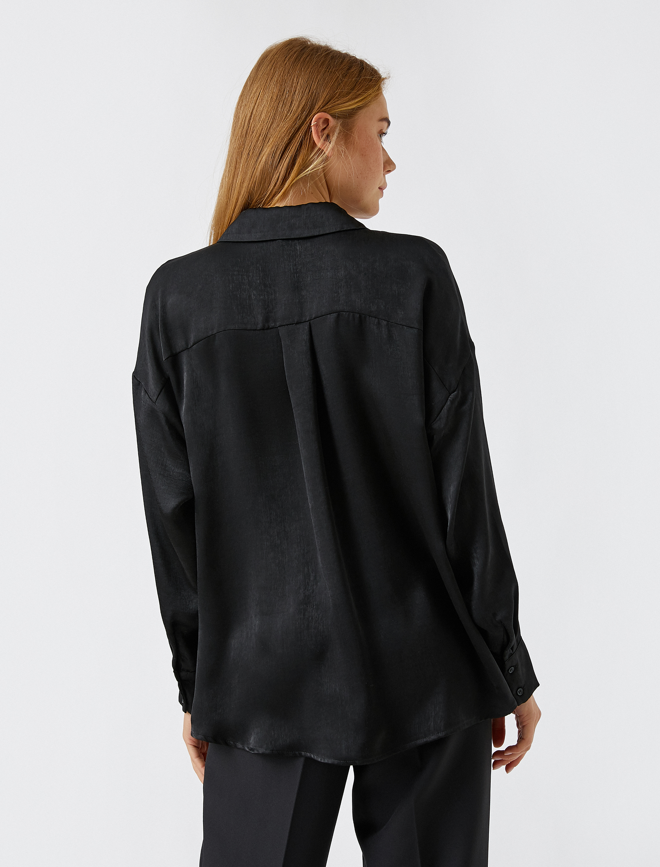   Basic Gömlek Uzun Kollu