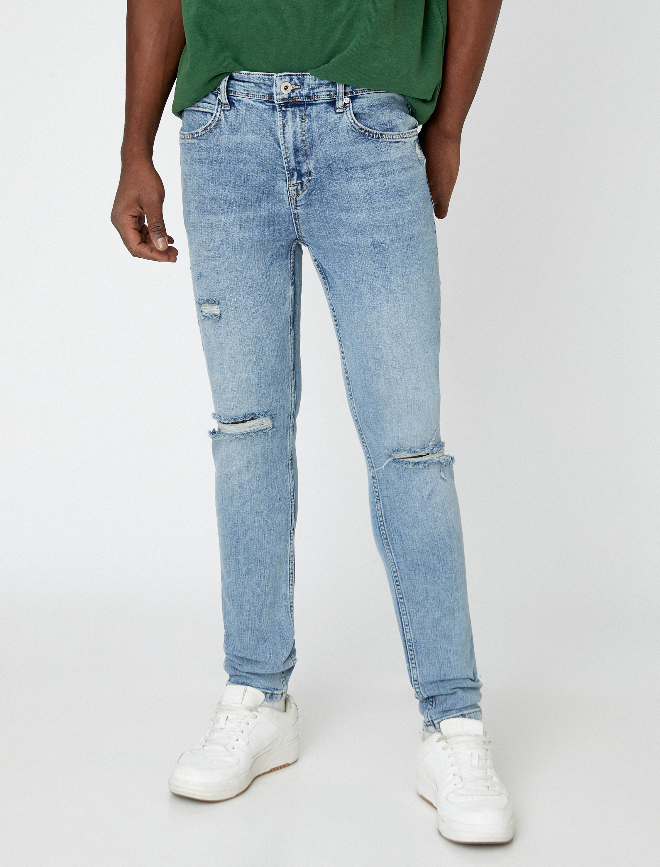   Skinny Fit Kot Pantolon - Michael Jean