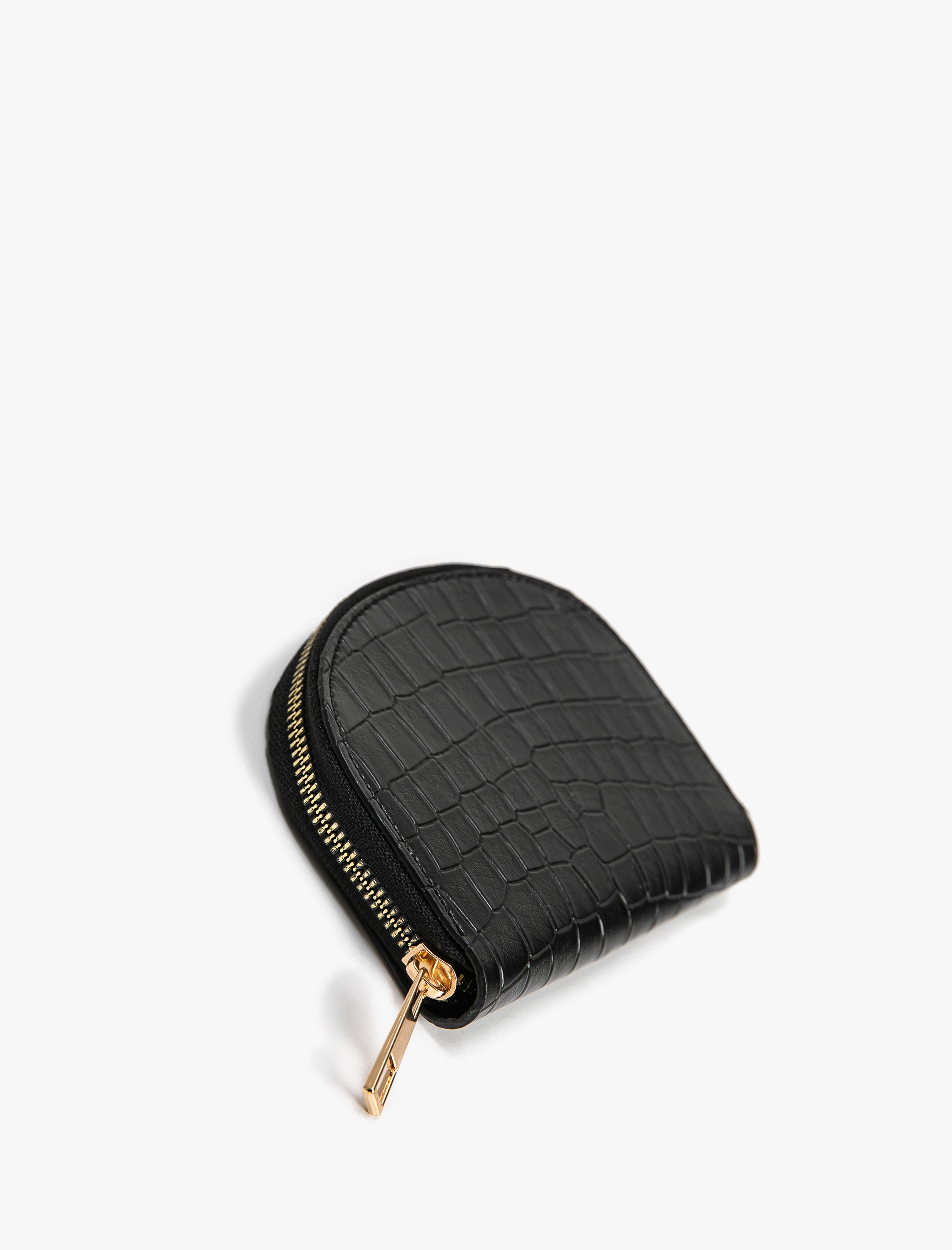  Kadın Timsah Derisi Desenli Bozuk Para Cüzdanı Suni Deri