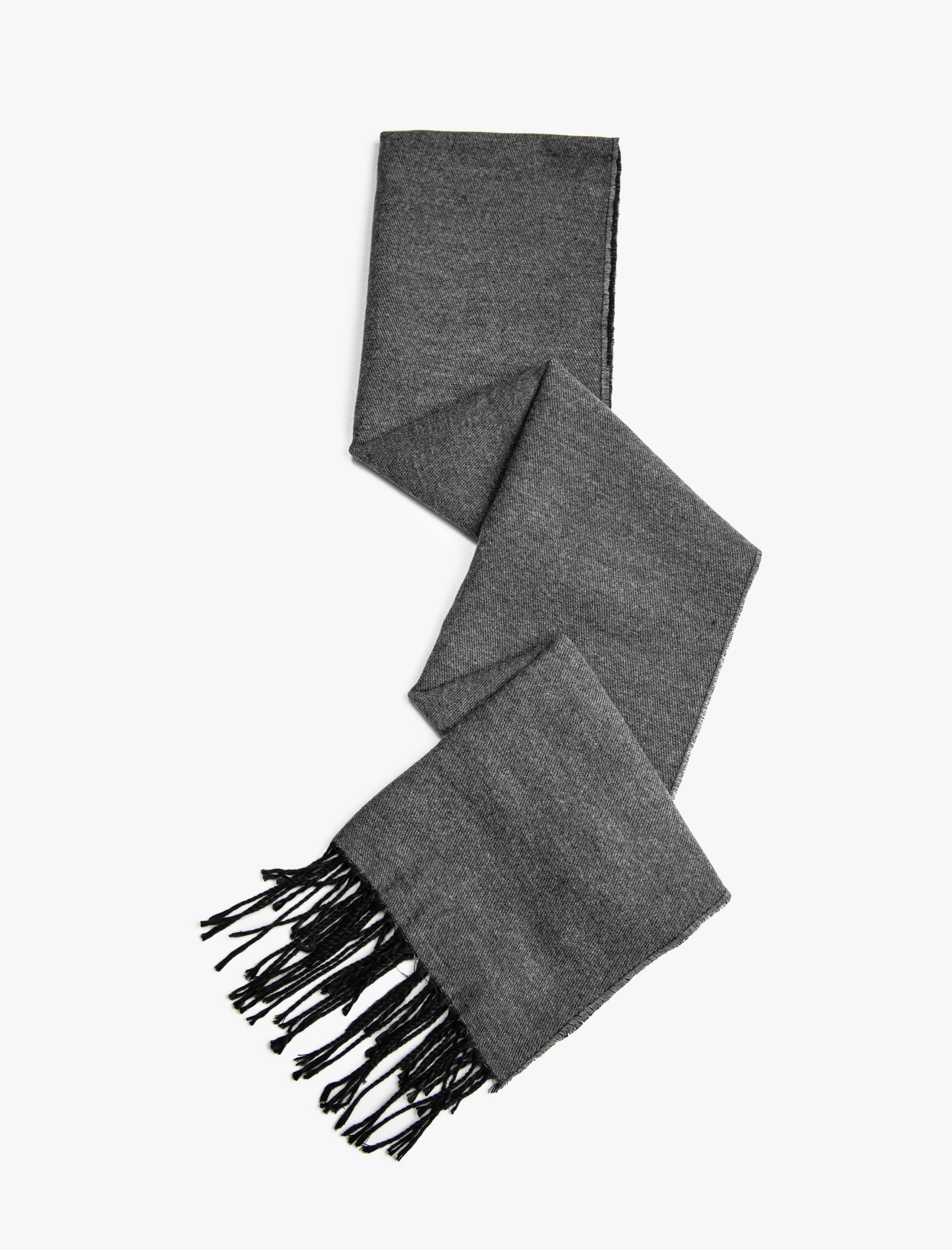  Erkek Basic Püsküllü Atkı