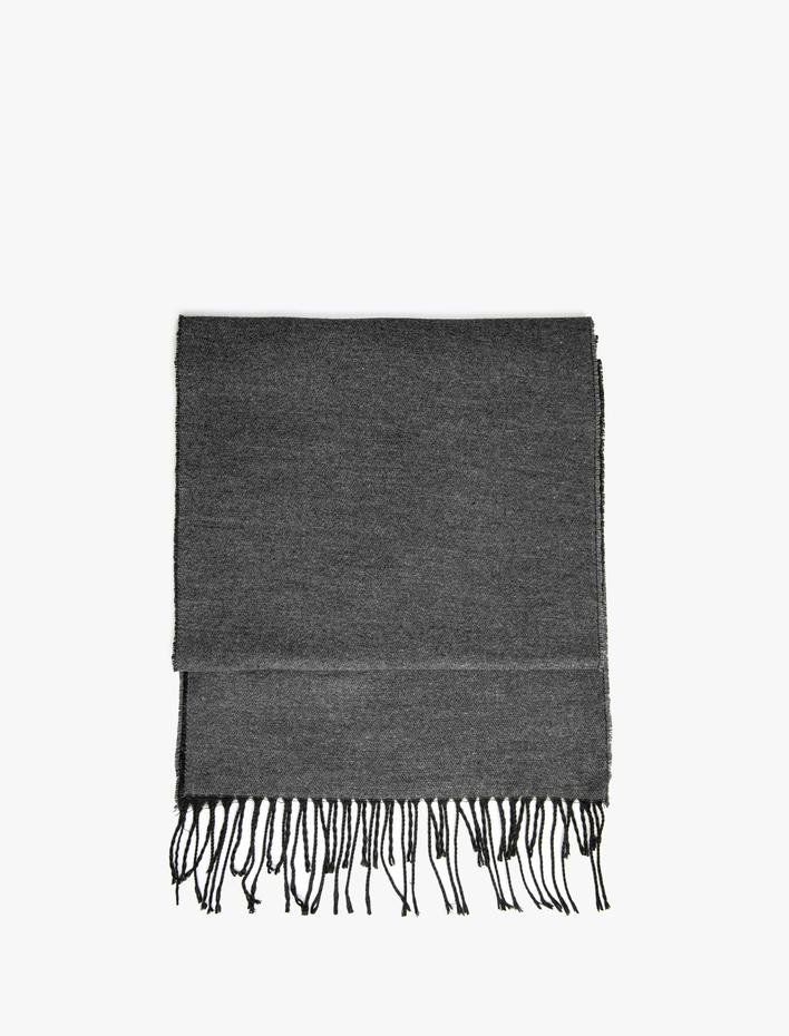 Erkek Basic Püsküllü Atkı