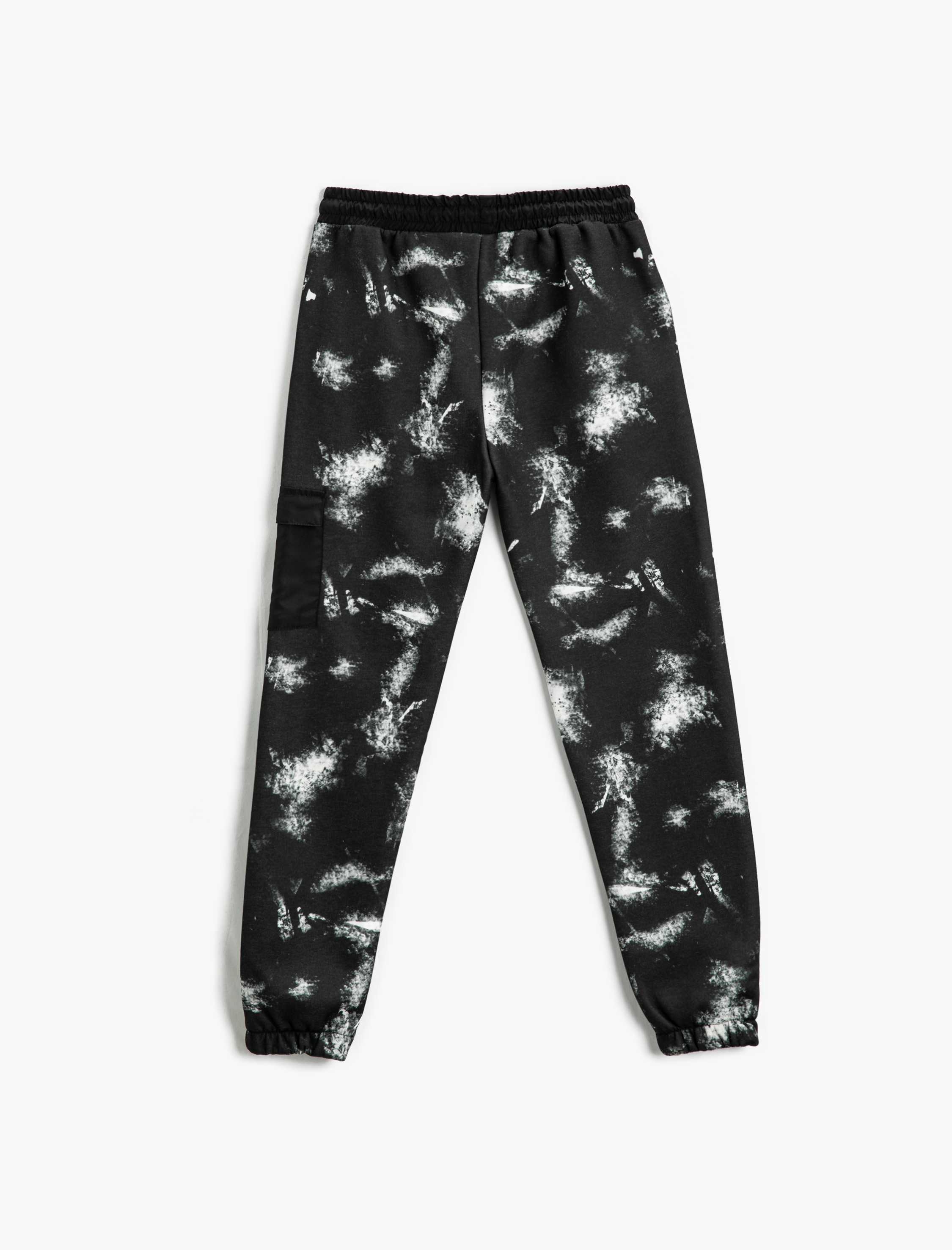 Erkek Çocuk Jogger Eşofman Altı Batik Desenli Yandan Cepli