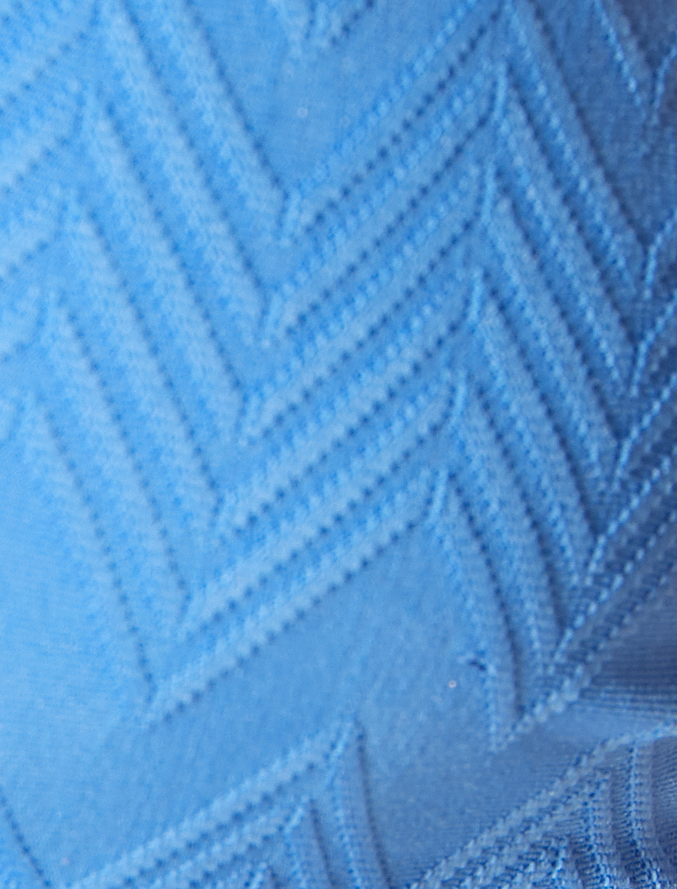   Dokulu Bikini Üstü Boyundan Bağlamalı Büzgülü