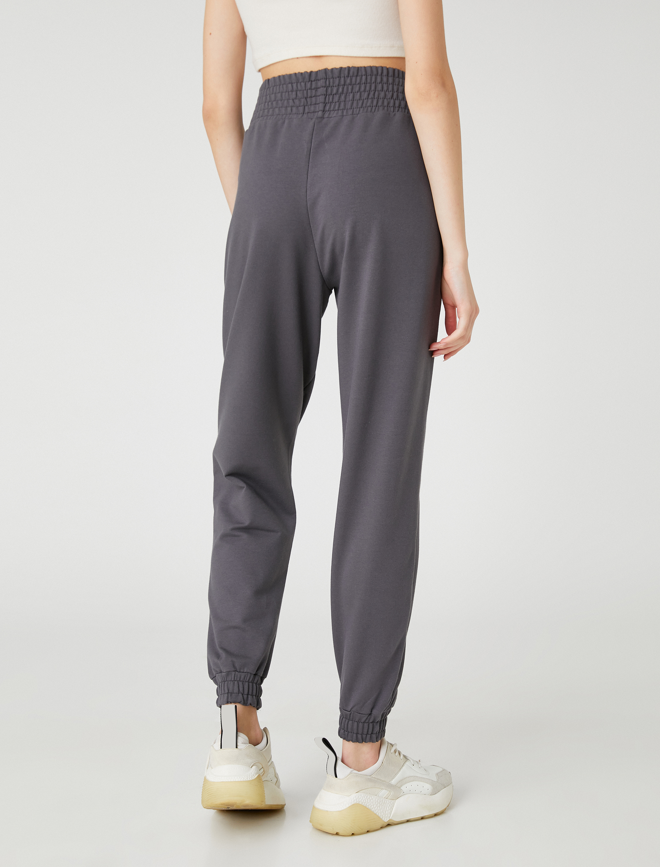   Jogger Eşofman Altı Cep Detaylı Ekstra Yüksek Bel