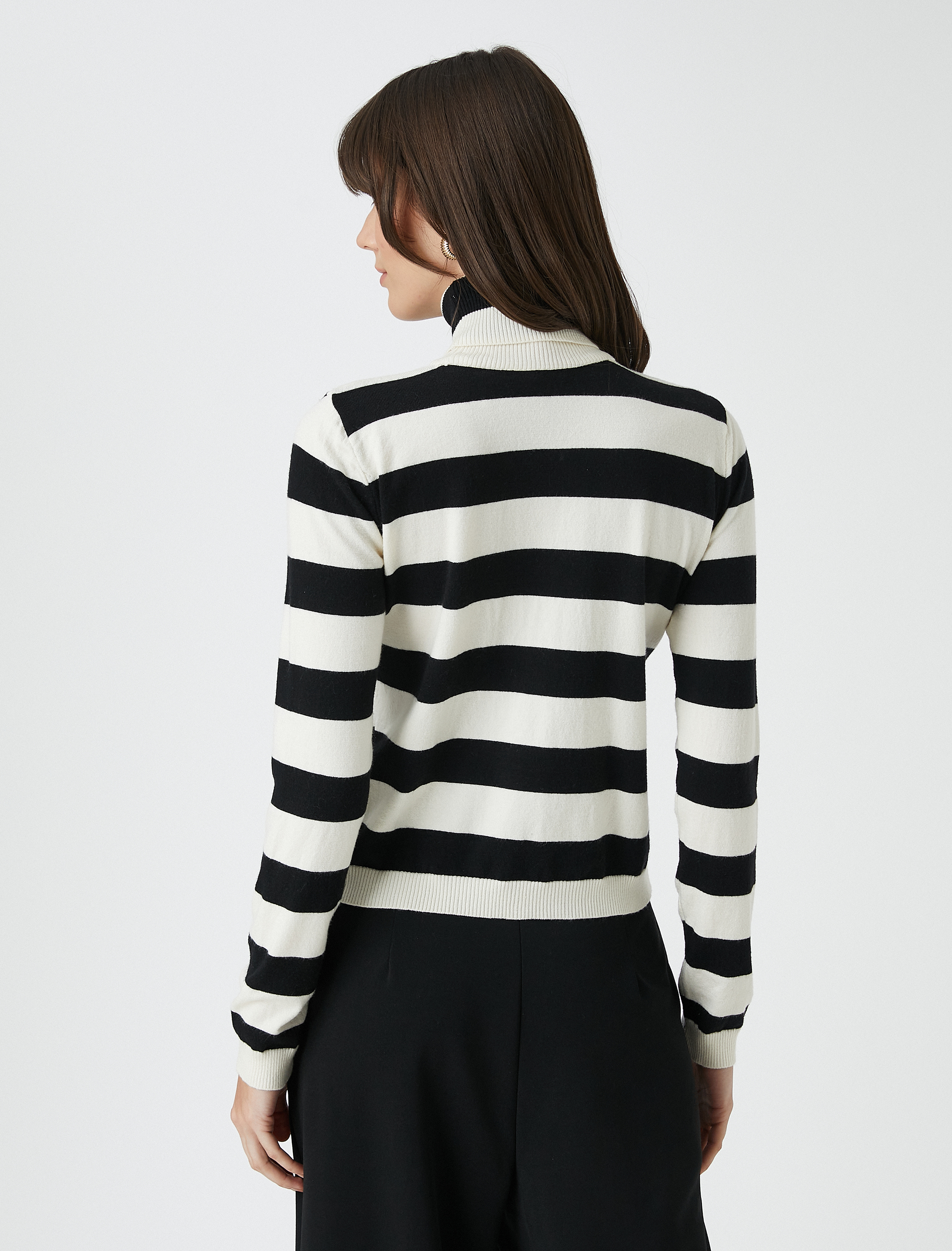   Boğazlı Kazak Dar Kesim