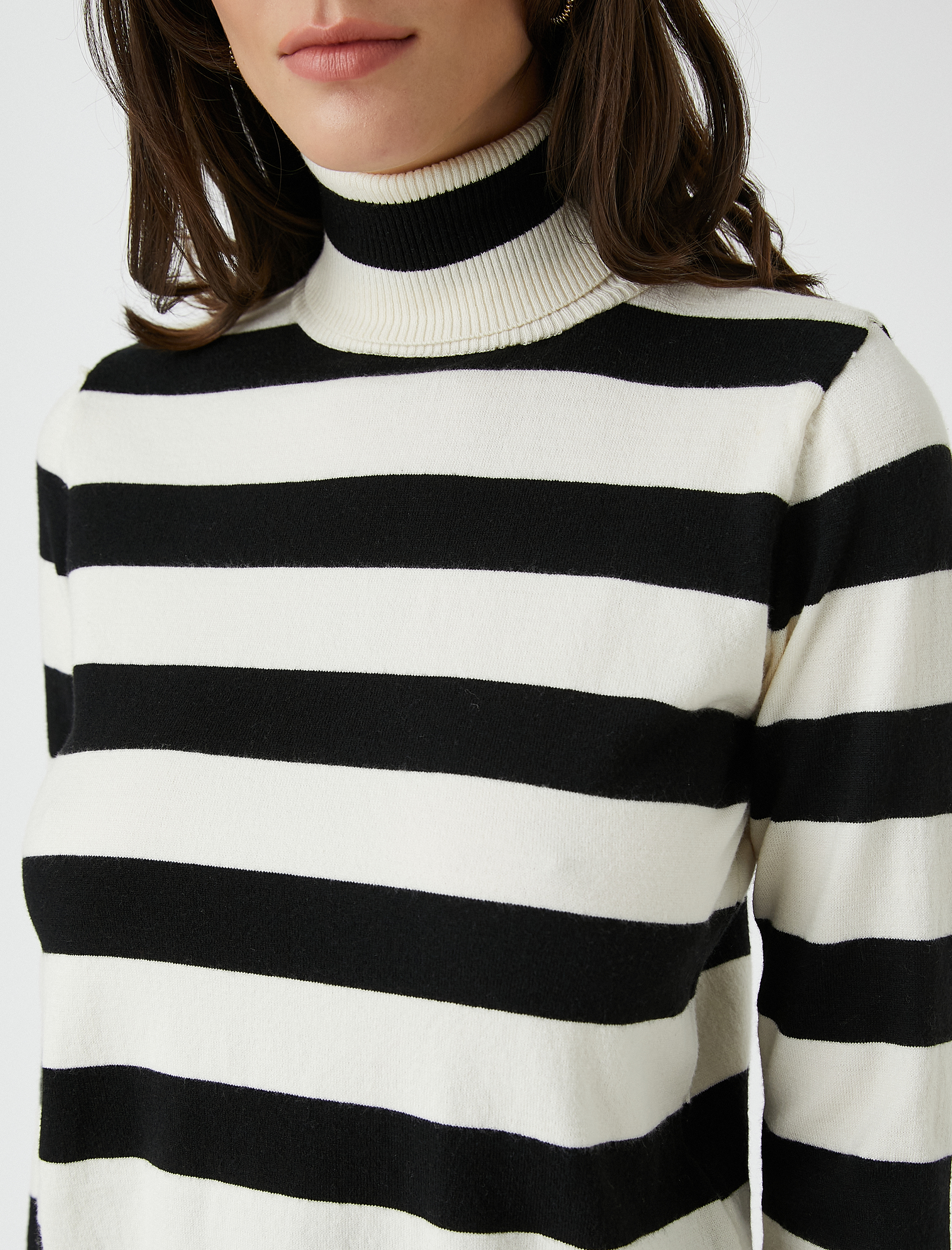   Boğazlı Kazak Dar Kesim