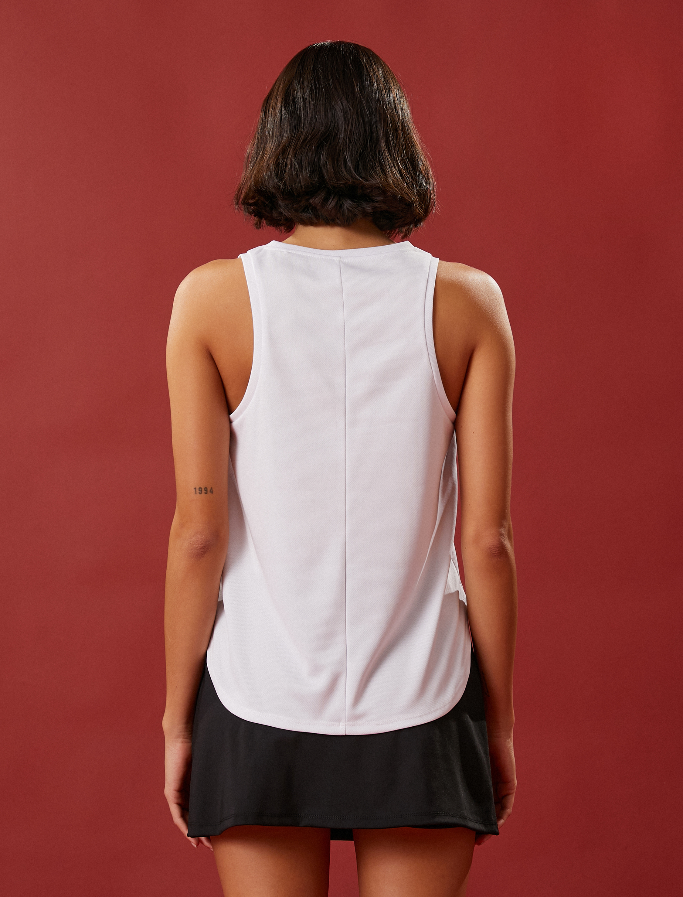   Sporcu Atleti Halter Yaka Basic Relax Fit Nefes Alabilen Kumaş