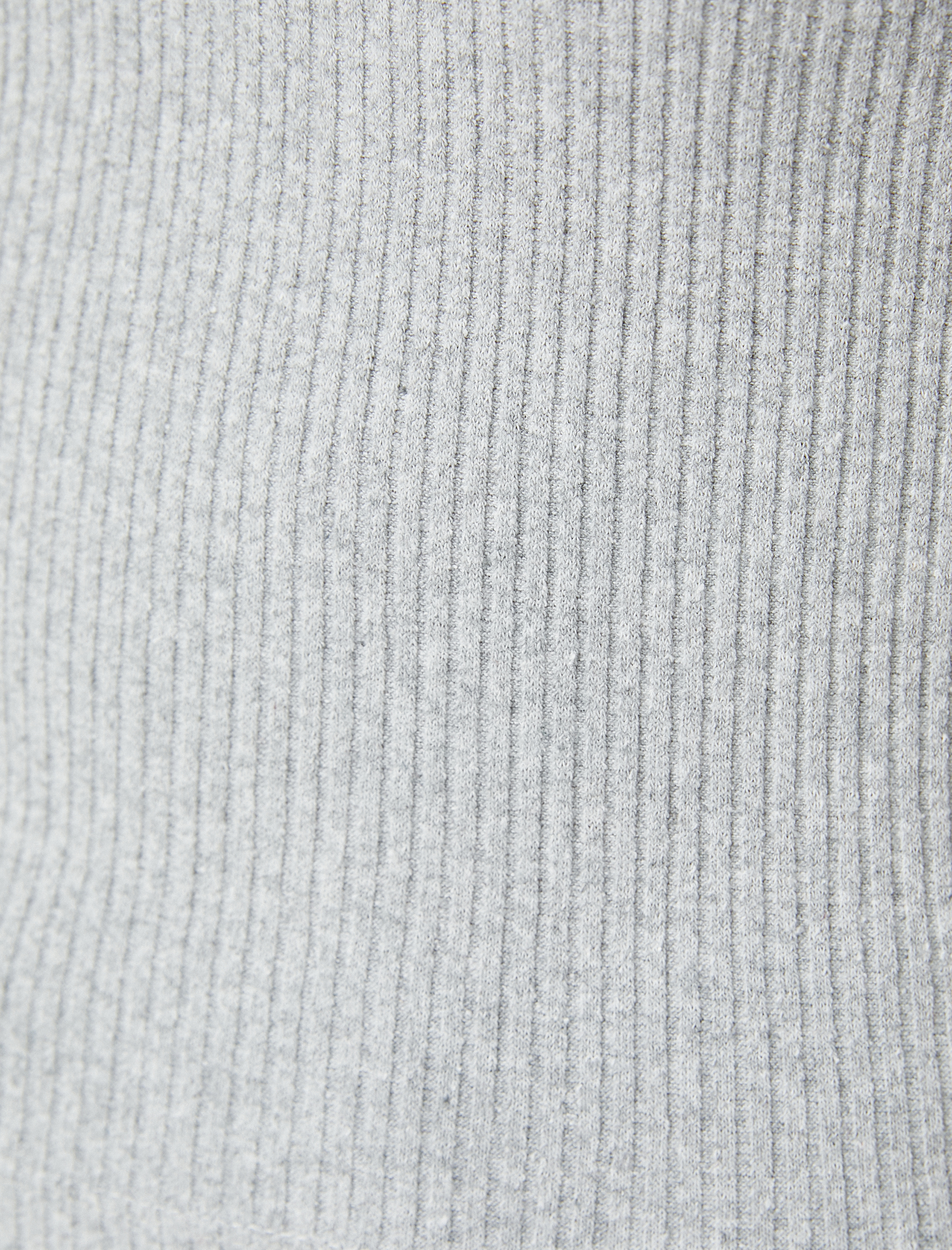   Crop Tişört Kısa Kollu Bisiklet Yaka Dokulu