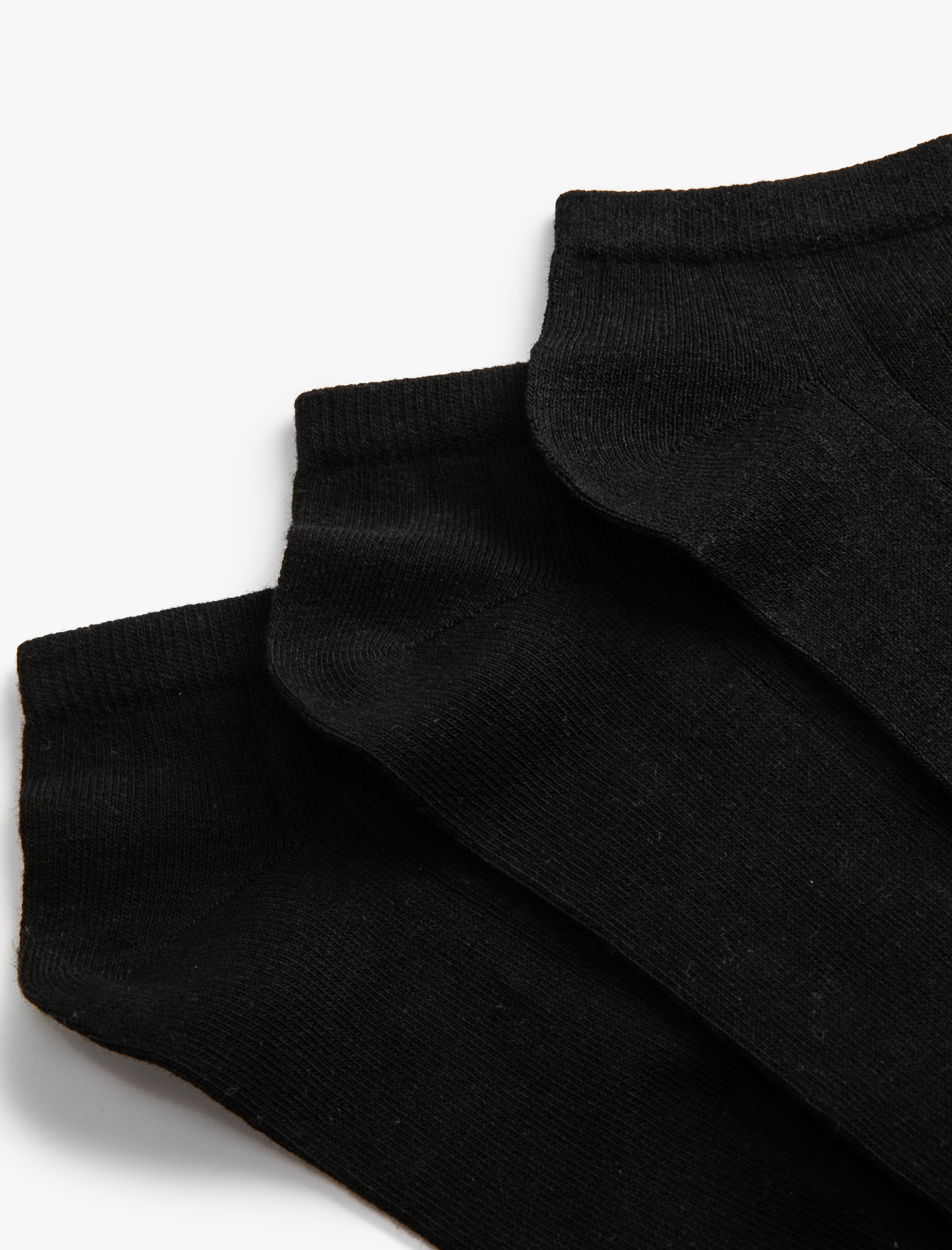  Erkek Basic 3'lü Patik Çorap Seti