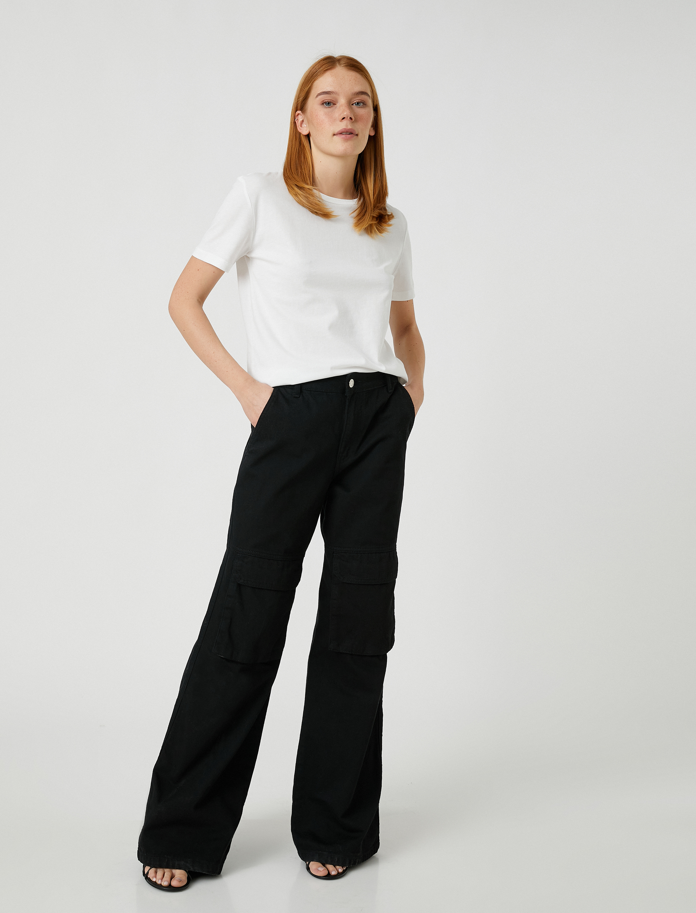   Basic Tişört Kısa Kollu Bisiklet Yaka