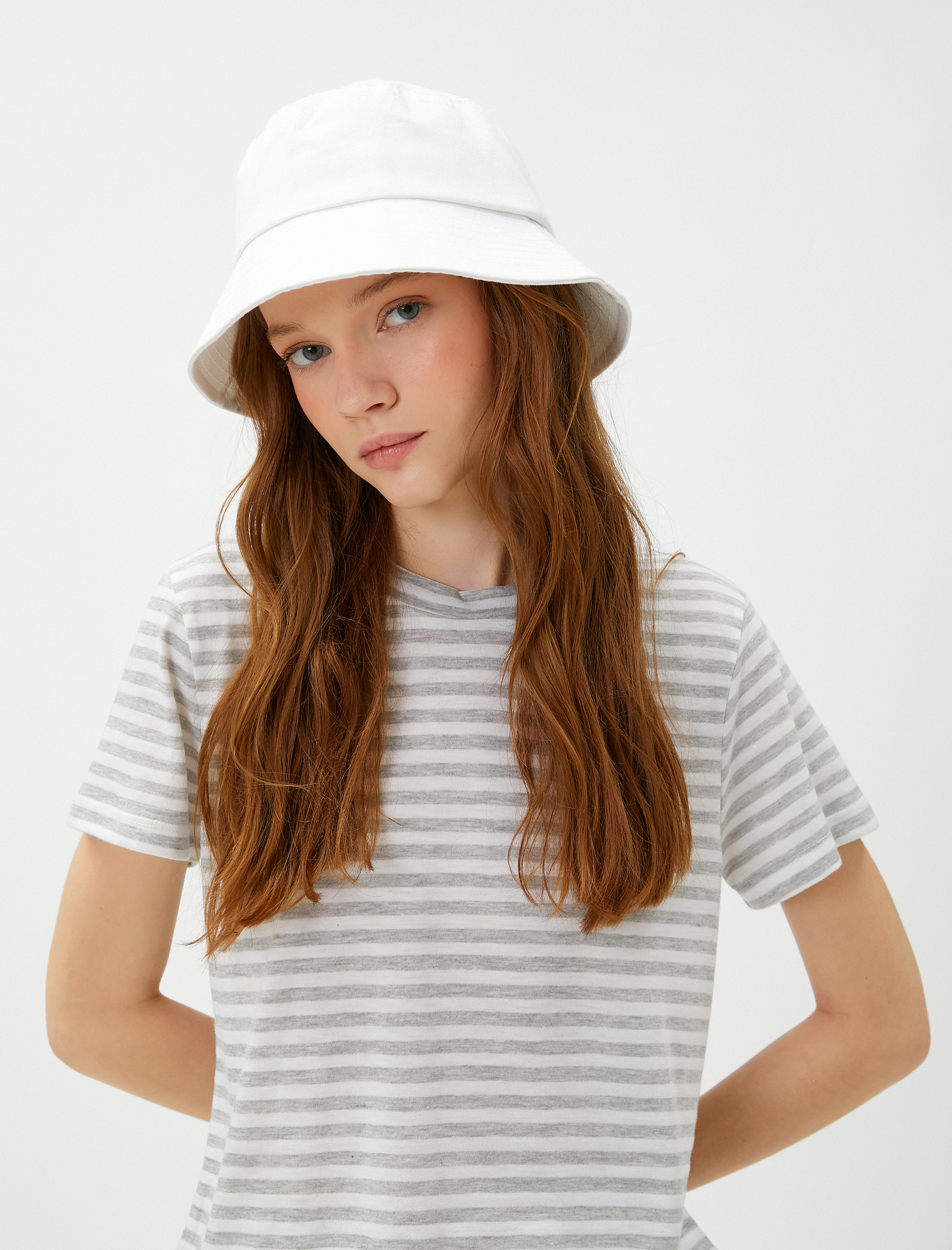   Bisiklet Yaka Tişört Kısa Kollu Viskon Karışımlı