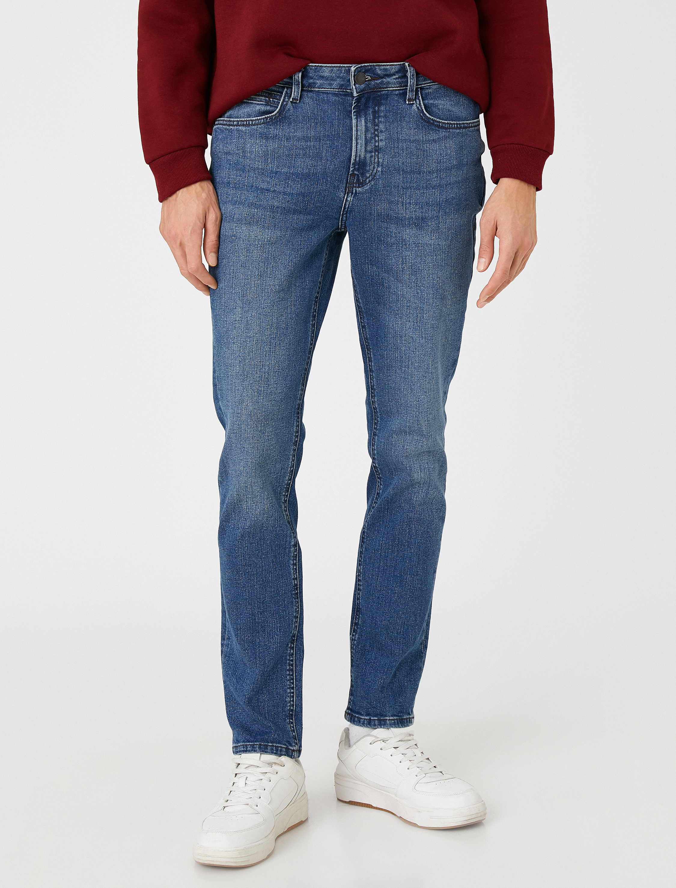   Slim Fit Kot Pantolon - Brad Jean