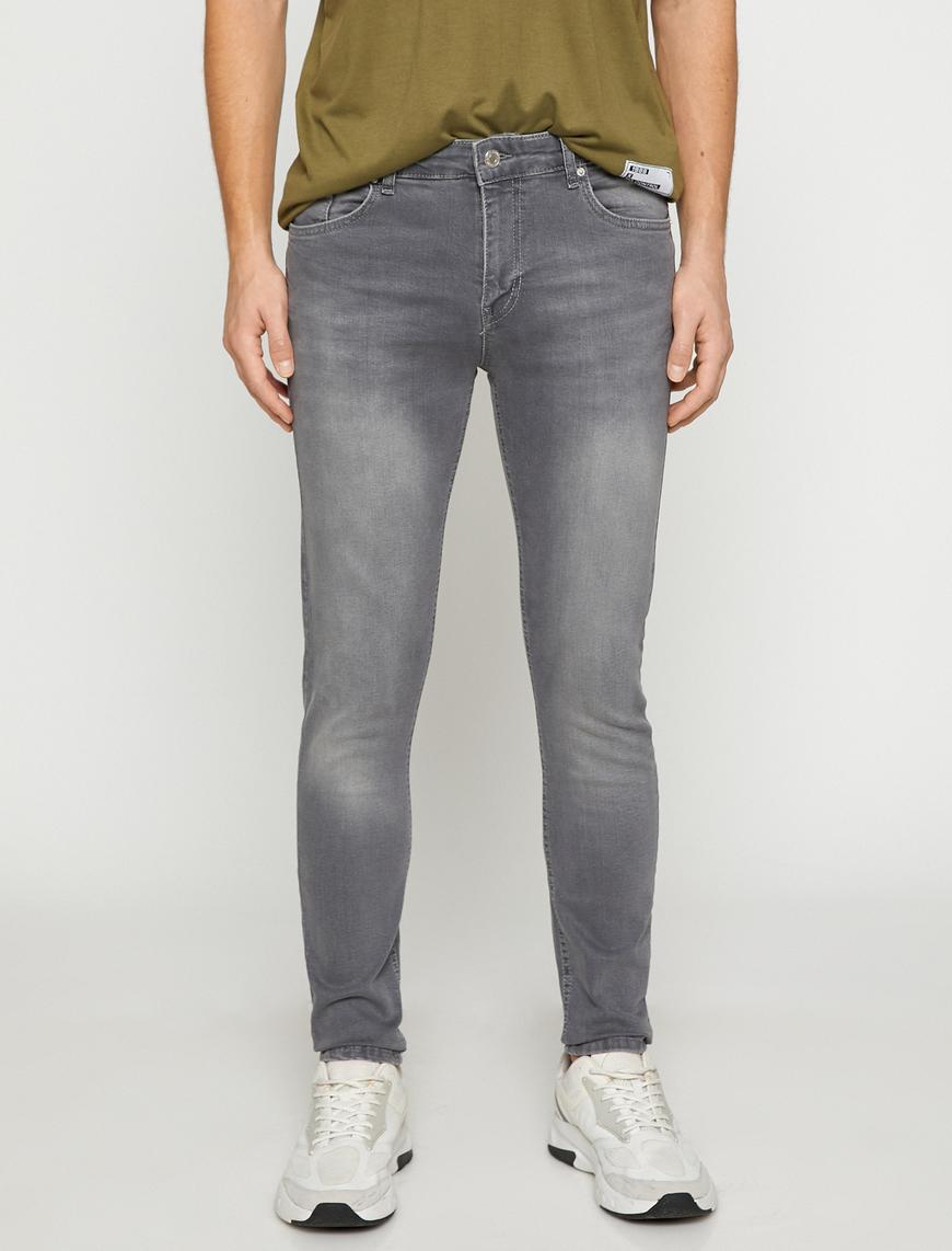   Skinny Fit Kot Pantolon - Michael Jean