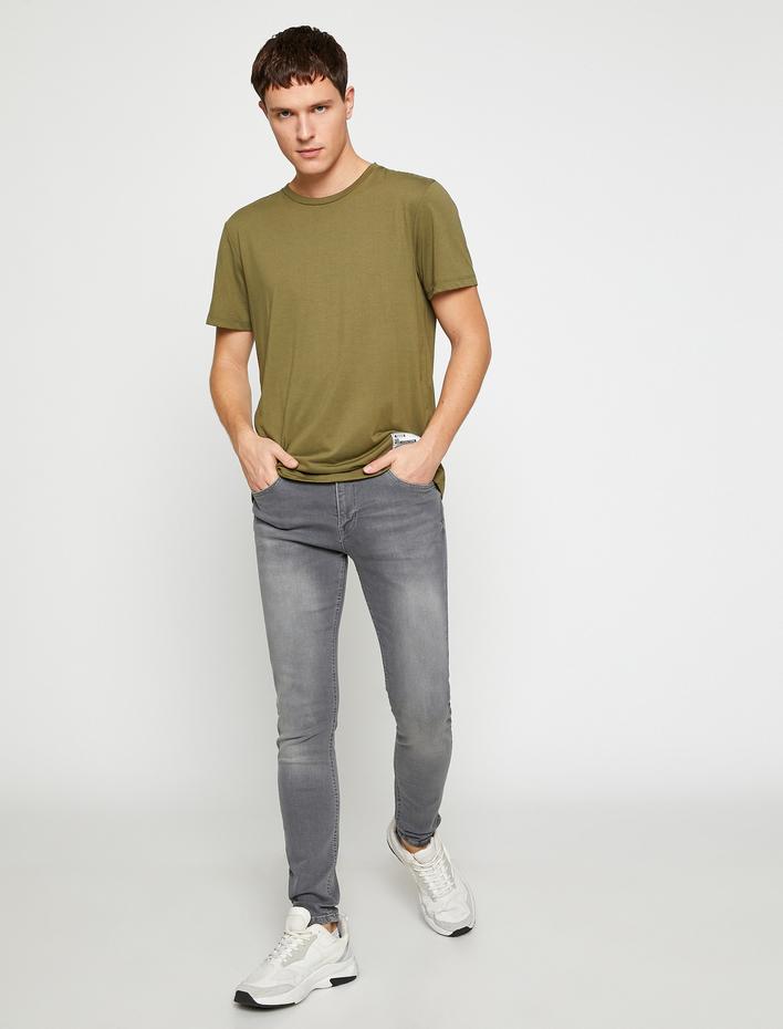  Skinny Fit Kot Pantolon - Michael Jean