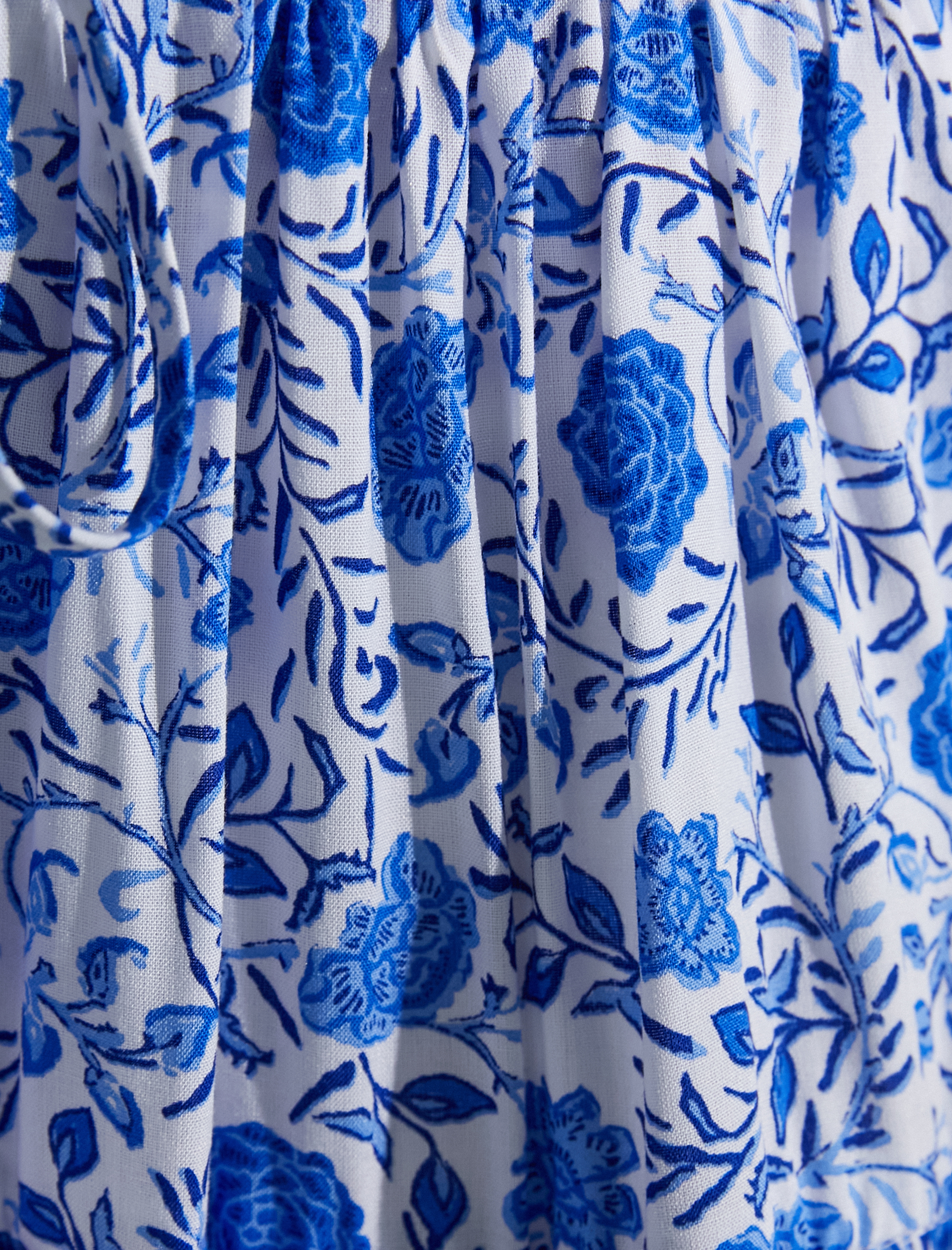   Etnik Baskılı Katlı Mini Etek