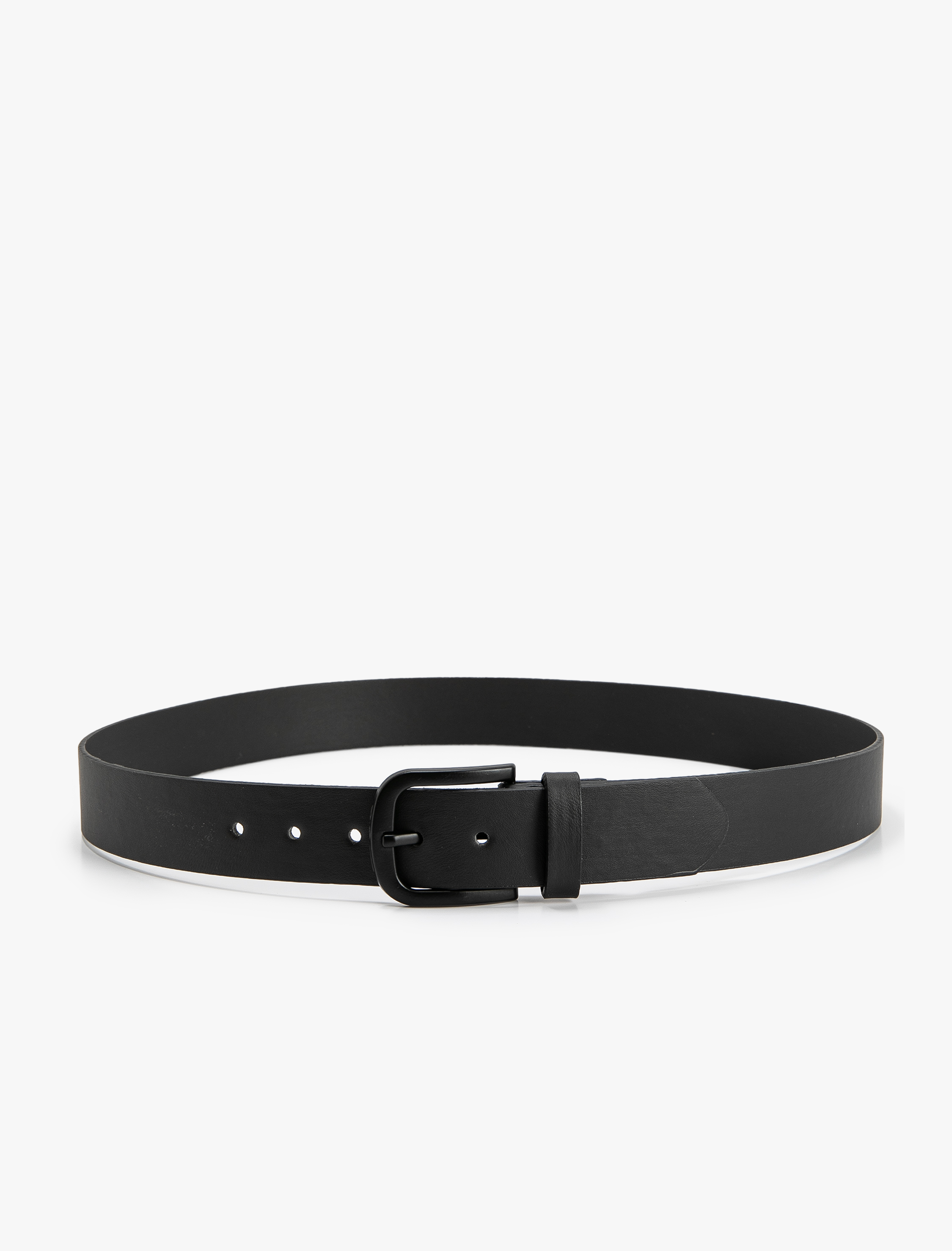  Erkek Kemer Deri Görünümlü Metal Toka Detaylı