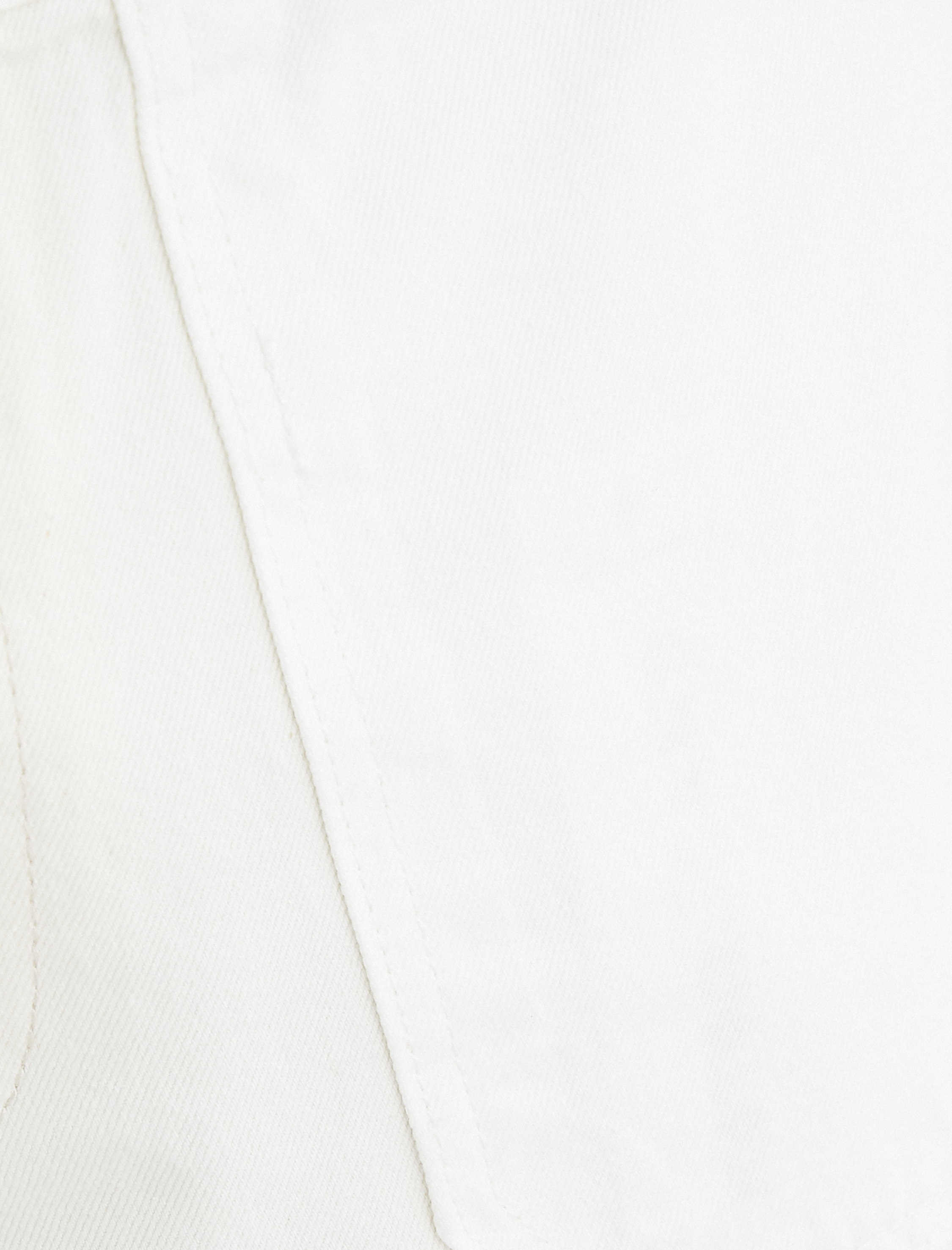   Kot Şort Beli Lastikli Düğmeli Cep Detaylı Katlı Paça