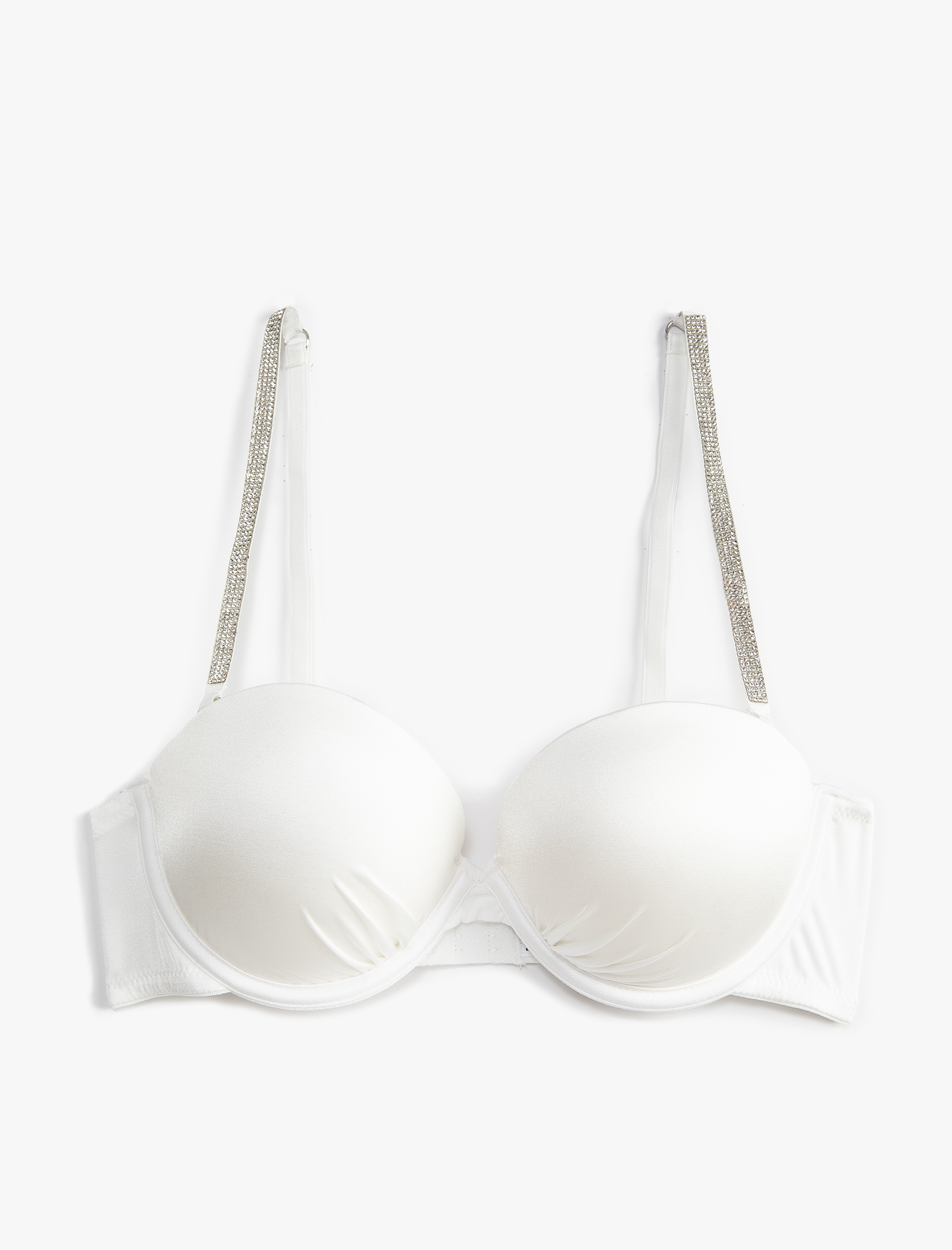   Bridal Sütyen Taşlı Push Up Dolgulu Balenli Kaplı