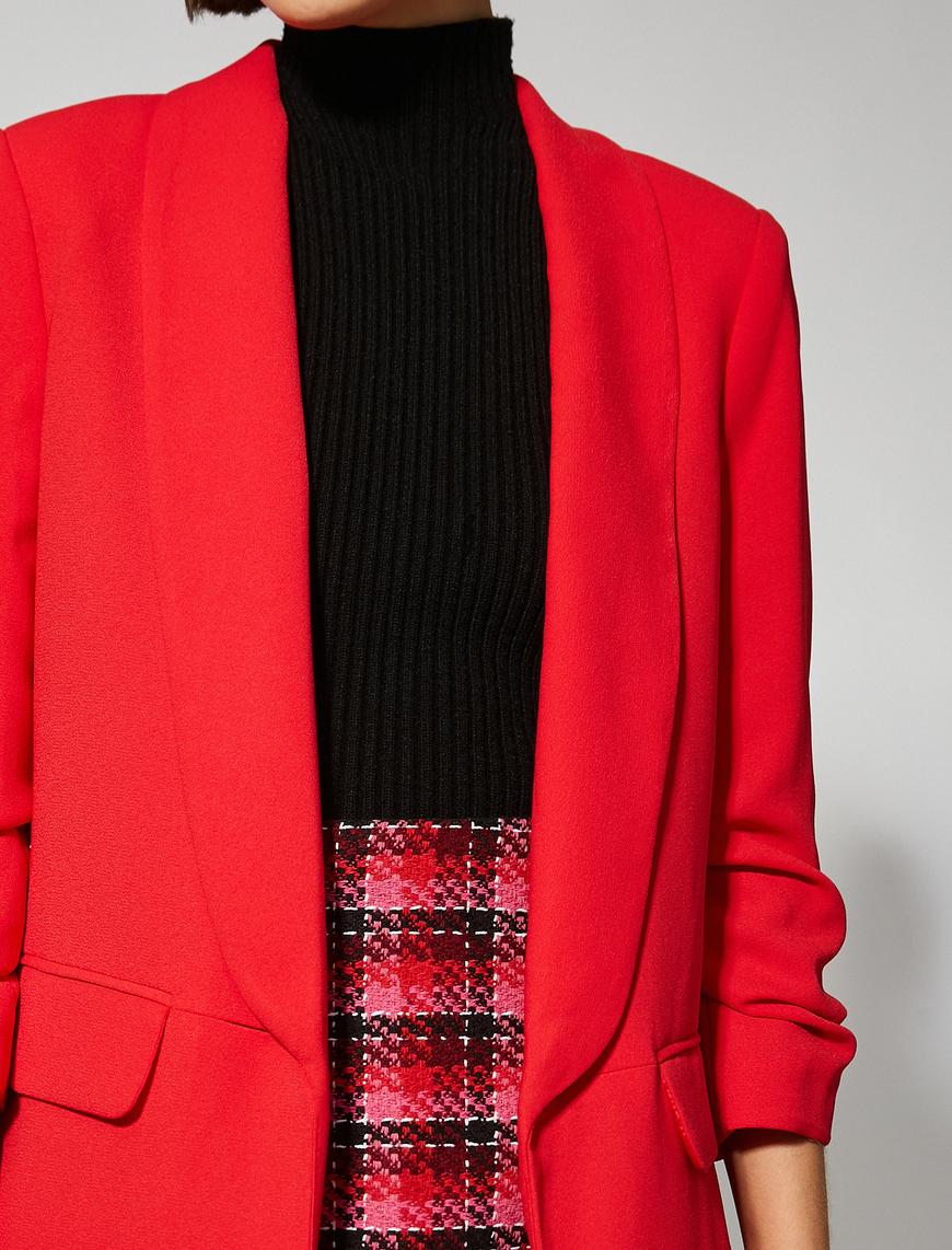   Blazer Ceket Cep Detaylı