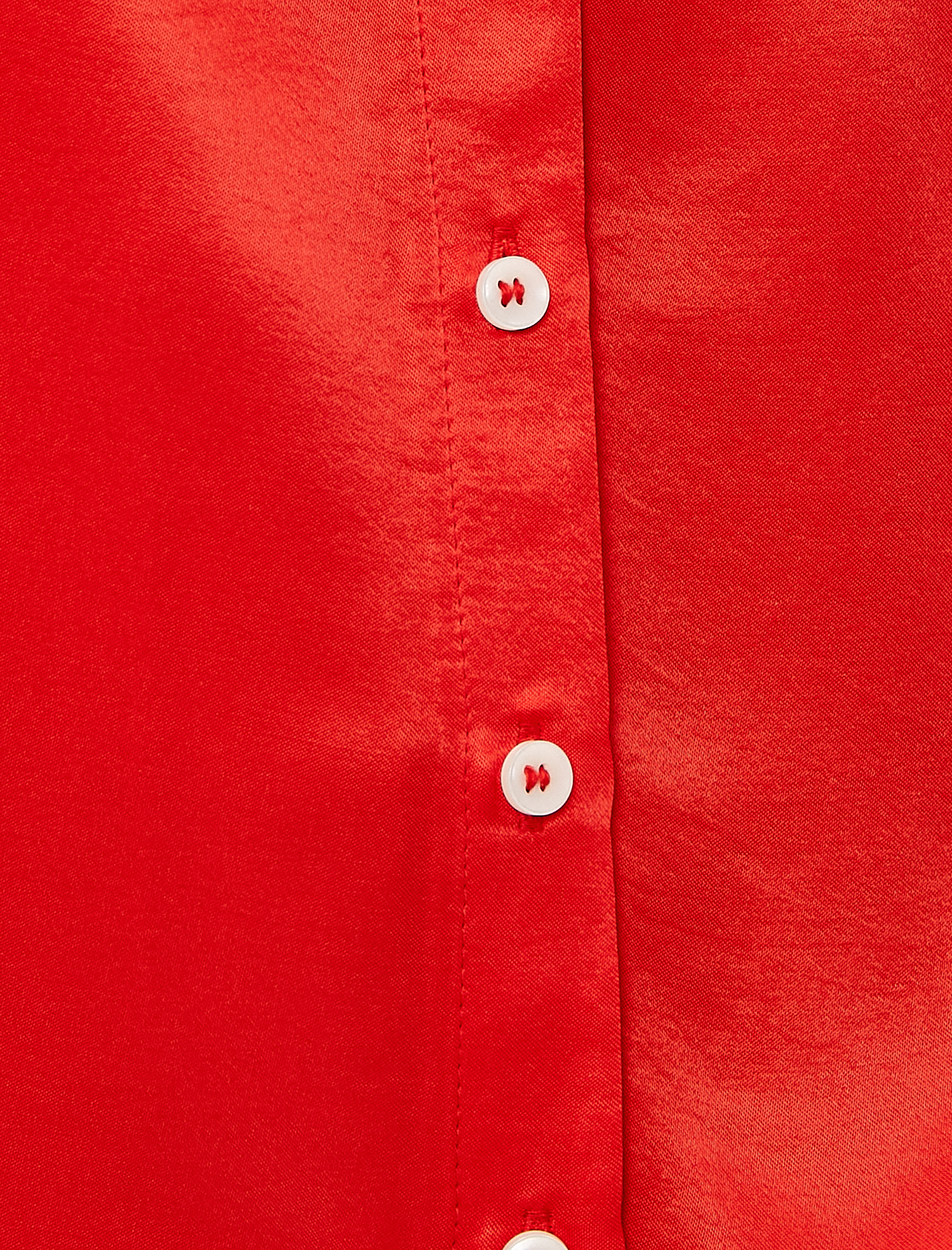 Saten Uzun Kollu Gömlek