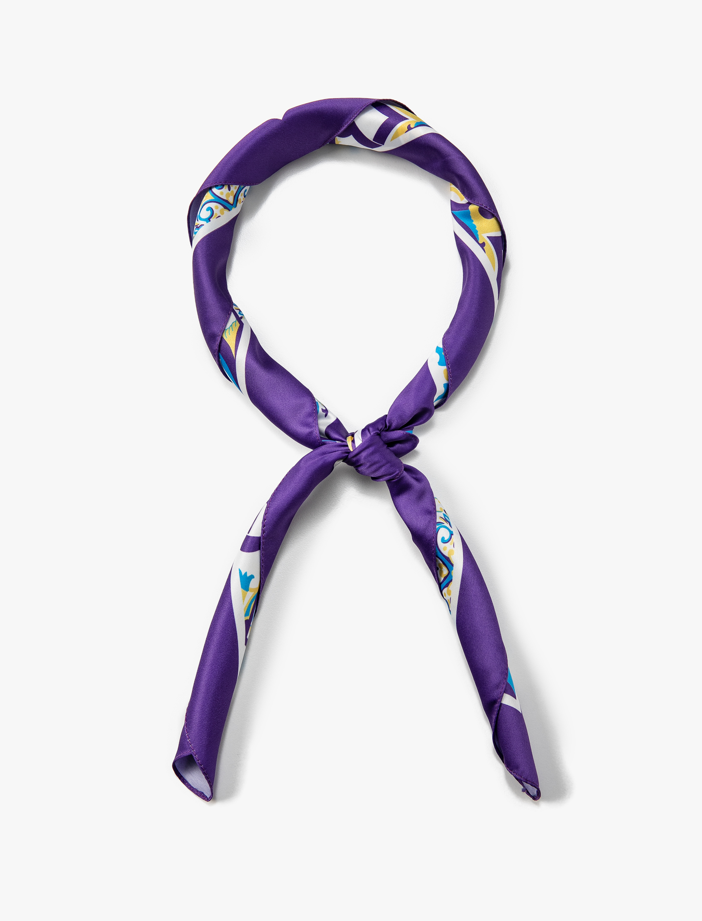Koton Kadın Bandana Floral Baskılı Parlak -1
