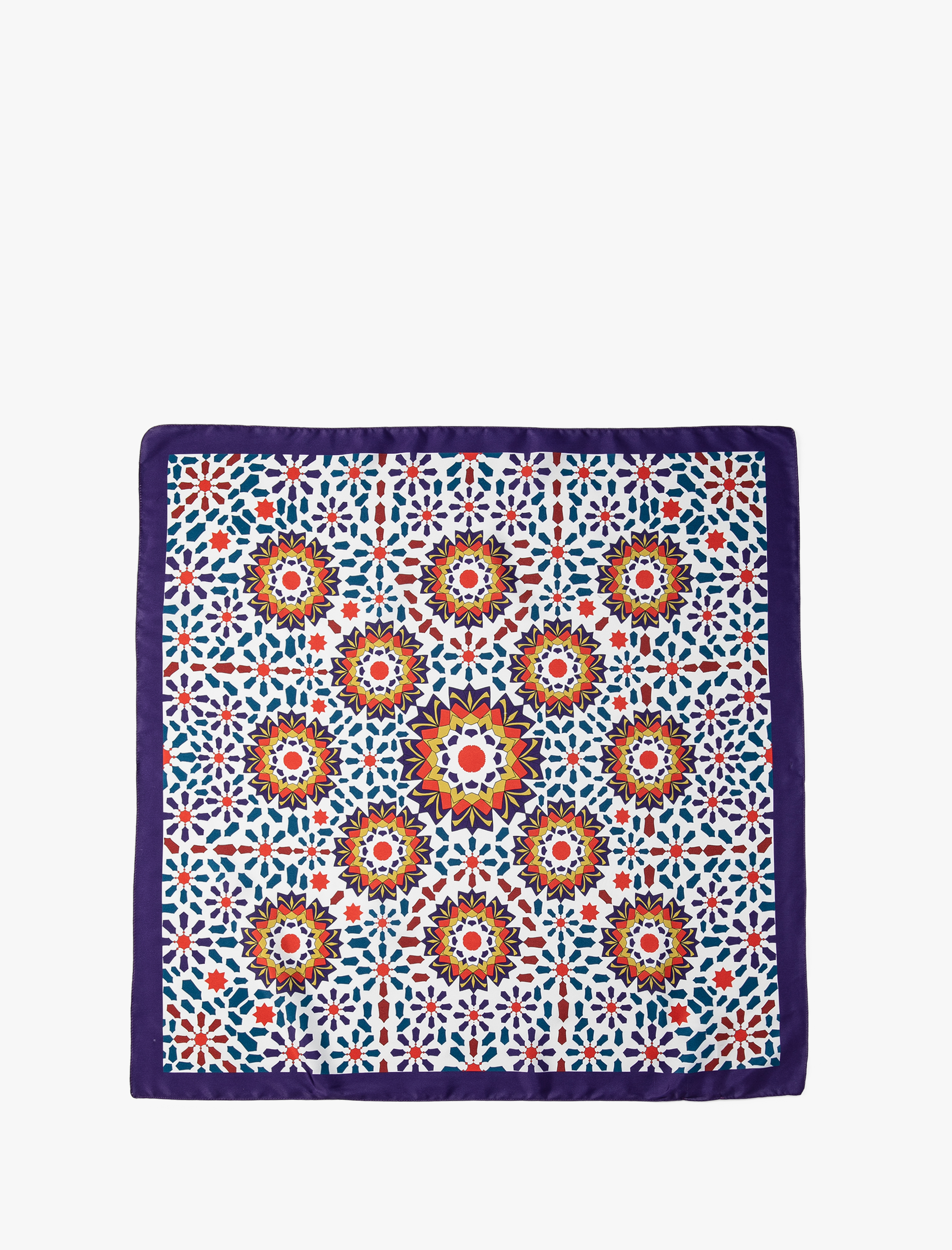  Kadın Etnik Desenli Fular