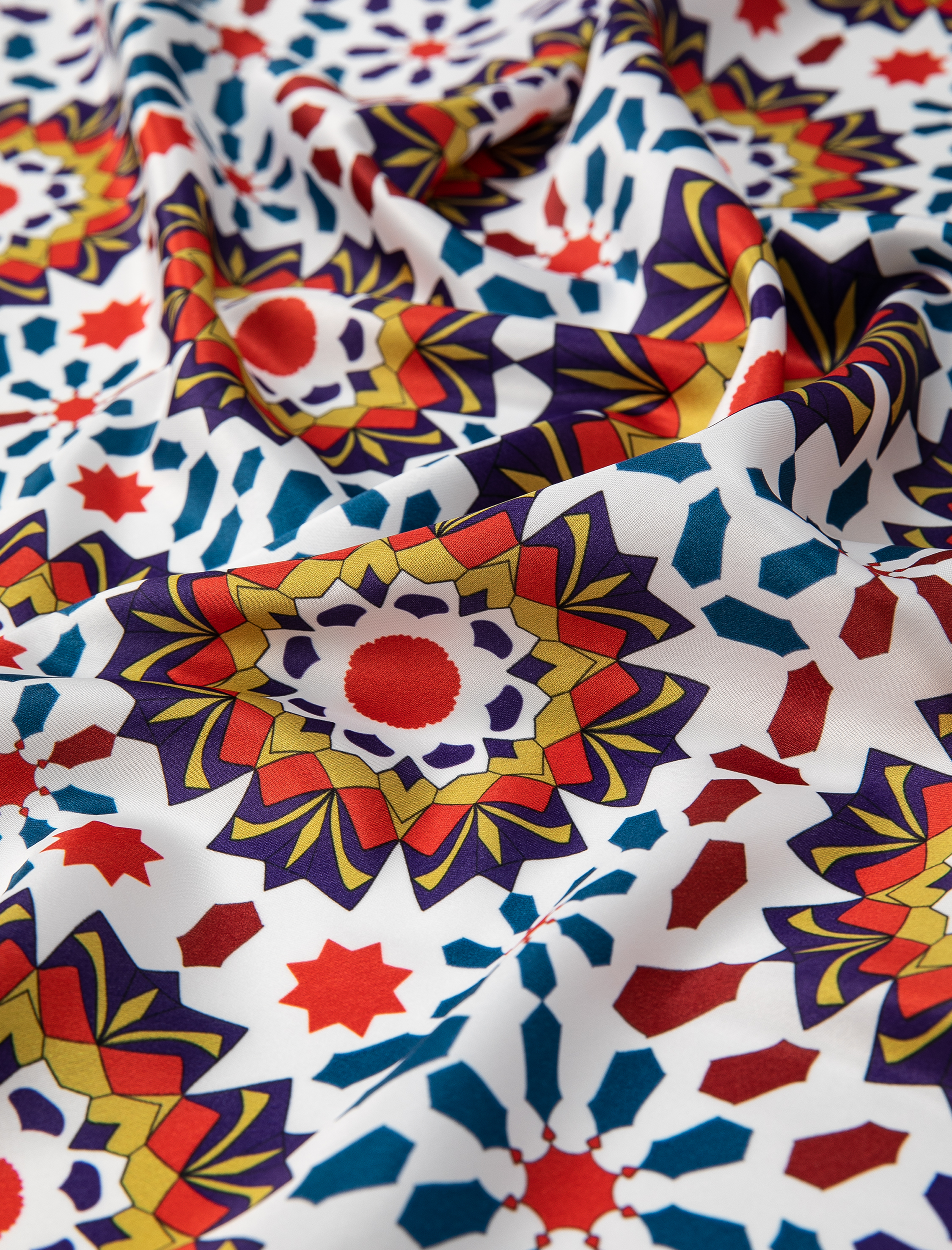  Kadın Etnik Desenli Fular