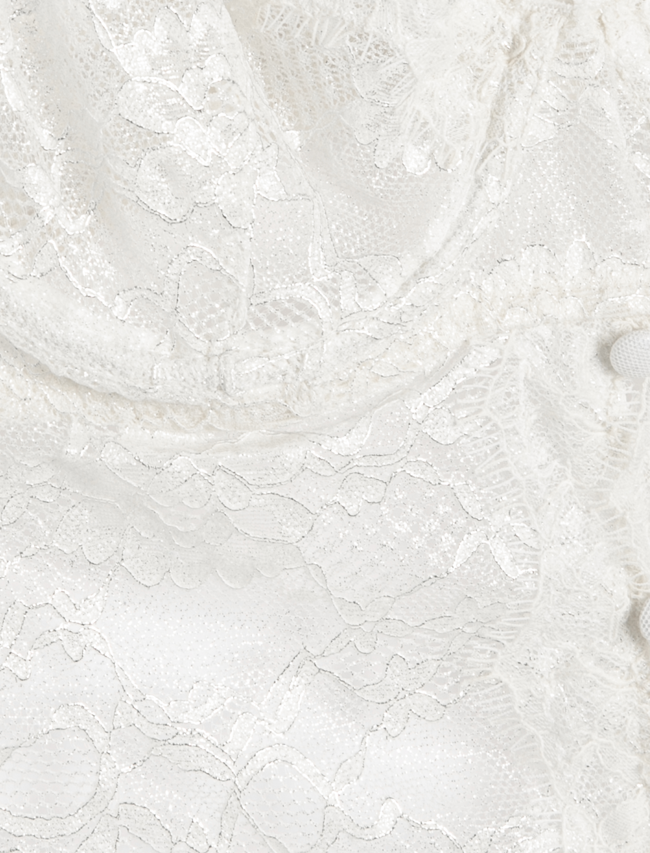   Bridal Dantelli Bodysuit Balenli Düğme Detaylı İnce Askılı