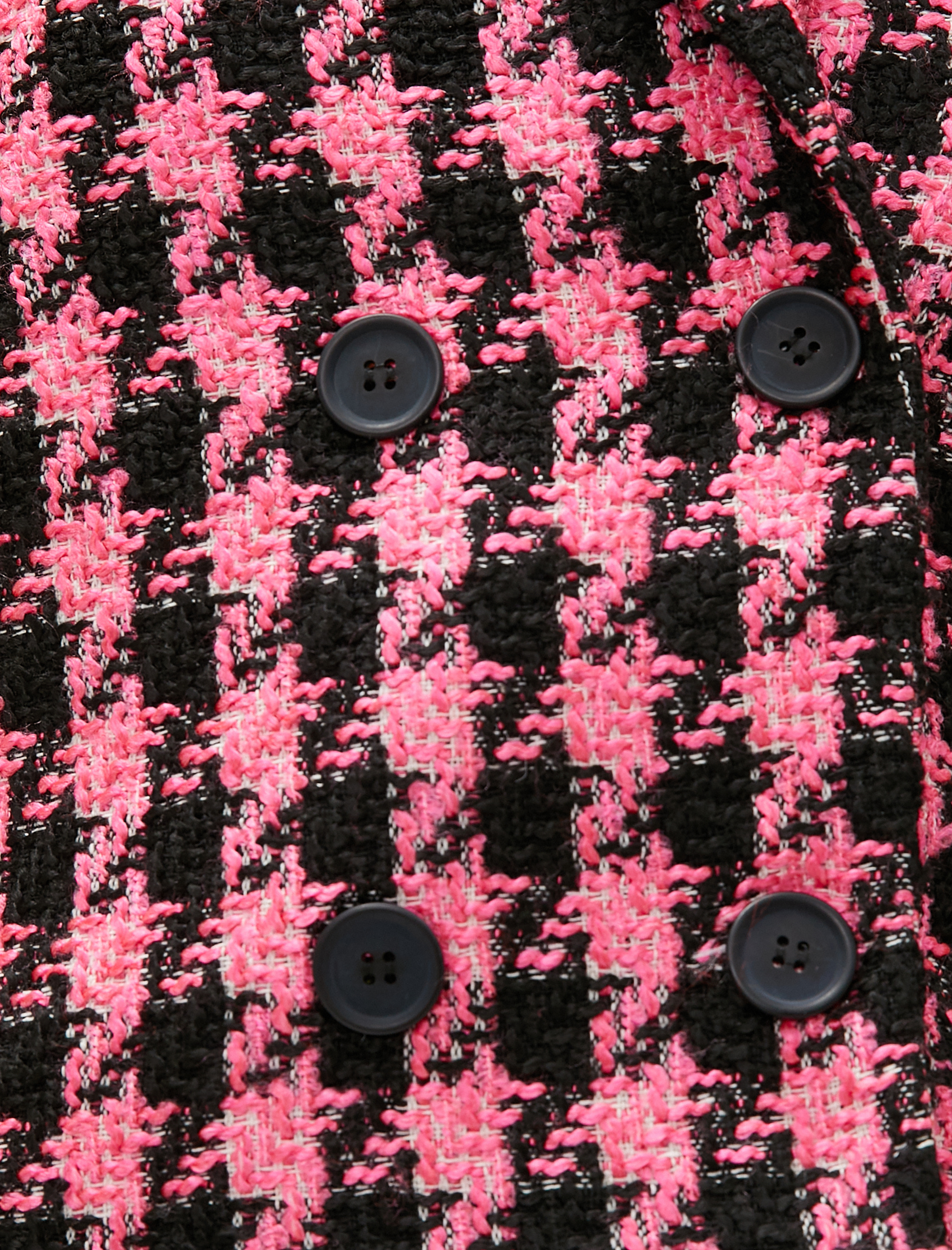   Tüvit Blazer Ceket Kruvaze Kapama Düğmeli