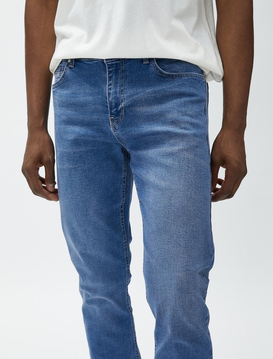   Slim Fit Kot Pantolon - Brad Jean