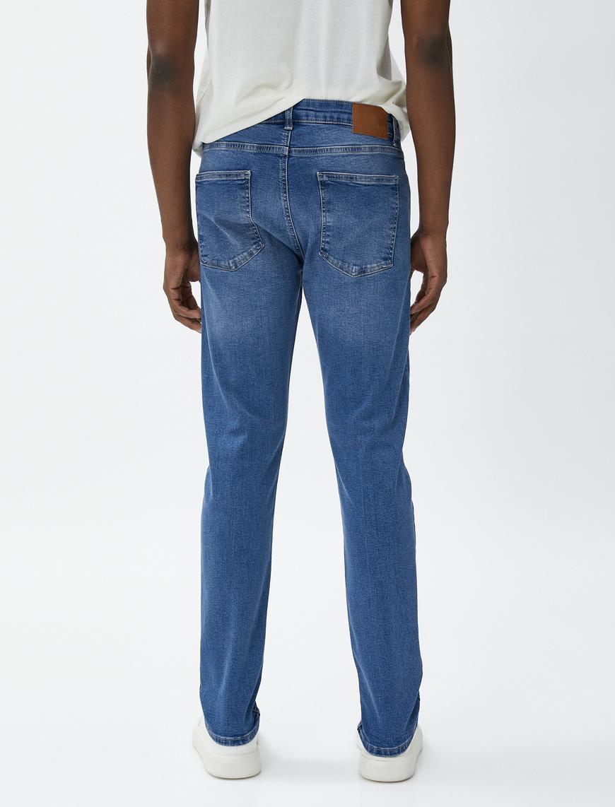   Slim Fit Kot Pantolon - Brad Jean