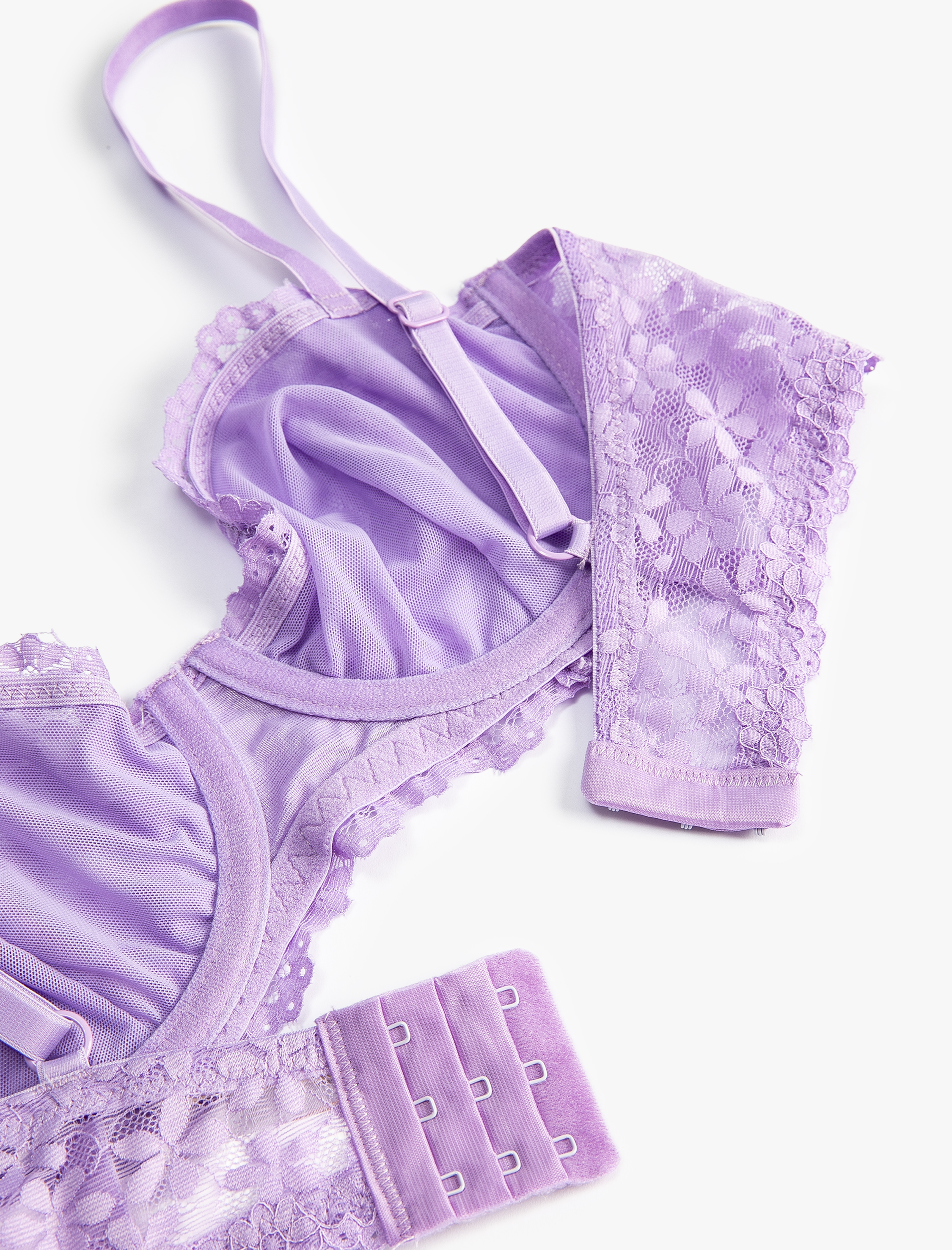   Dolgusuz Balenli Sütyen Dantelli Wire